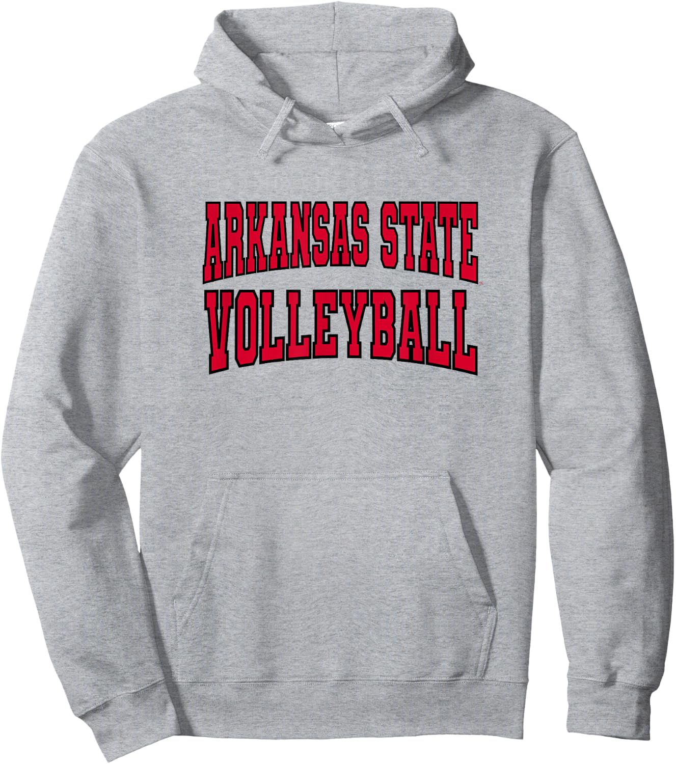 Arkansas State Red Wolves Premium Collegiate Volleyball Hoodie - Hoodie | Ash
