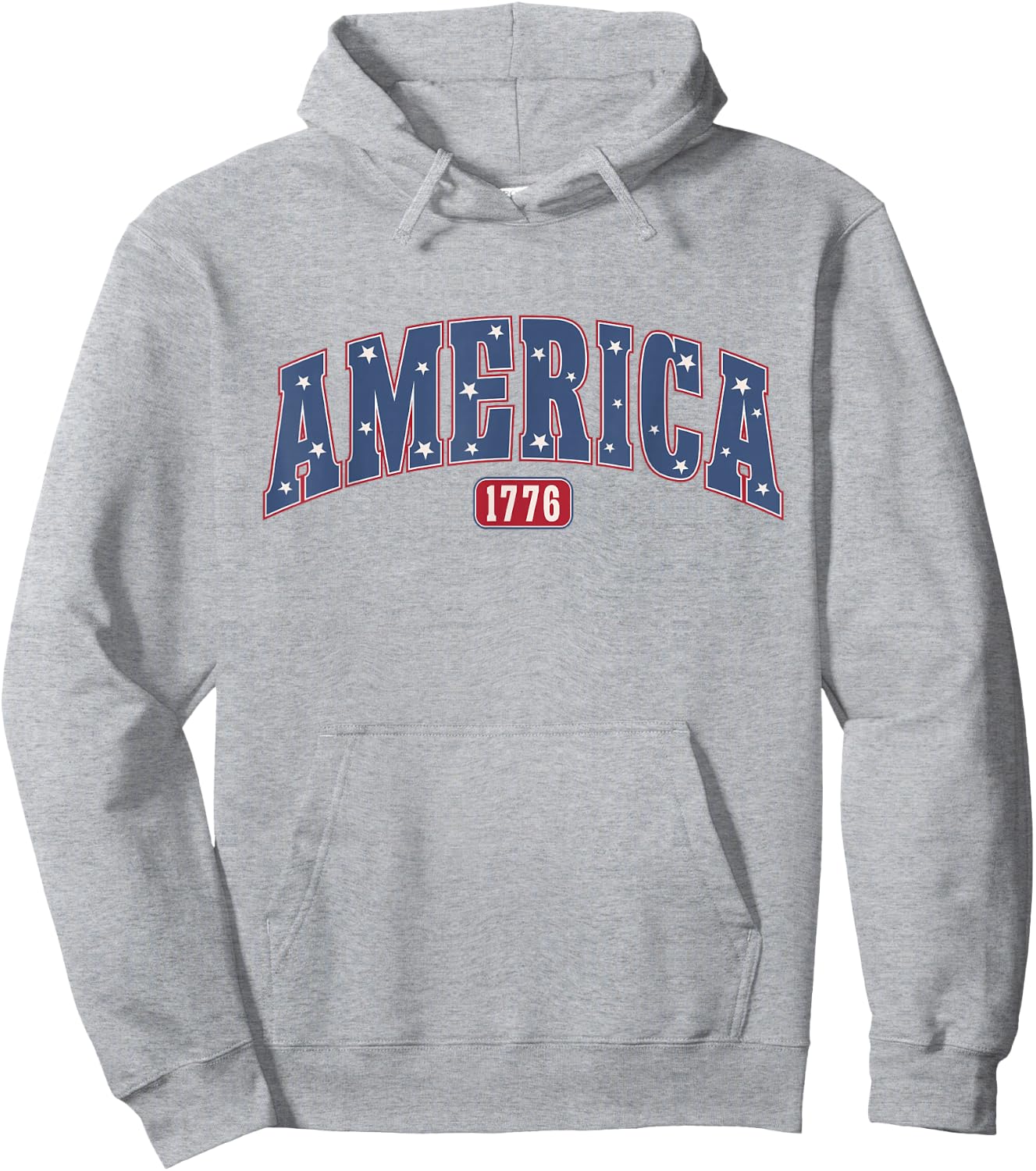 USA Since 1776 Flag American Independence 4th July Patriotic Hoodie - Hoodie | Ash