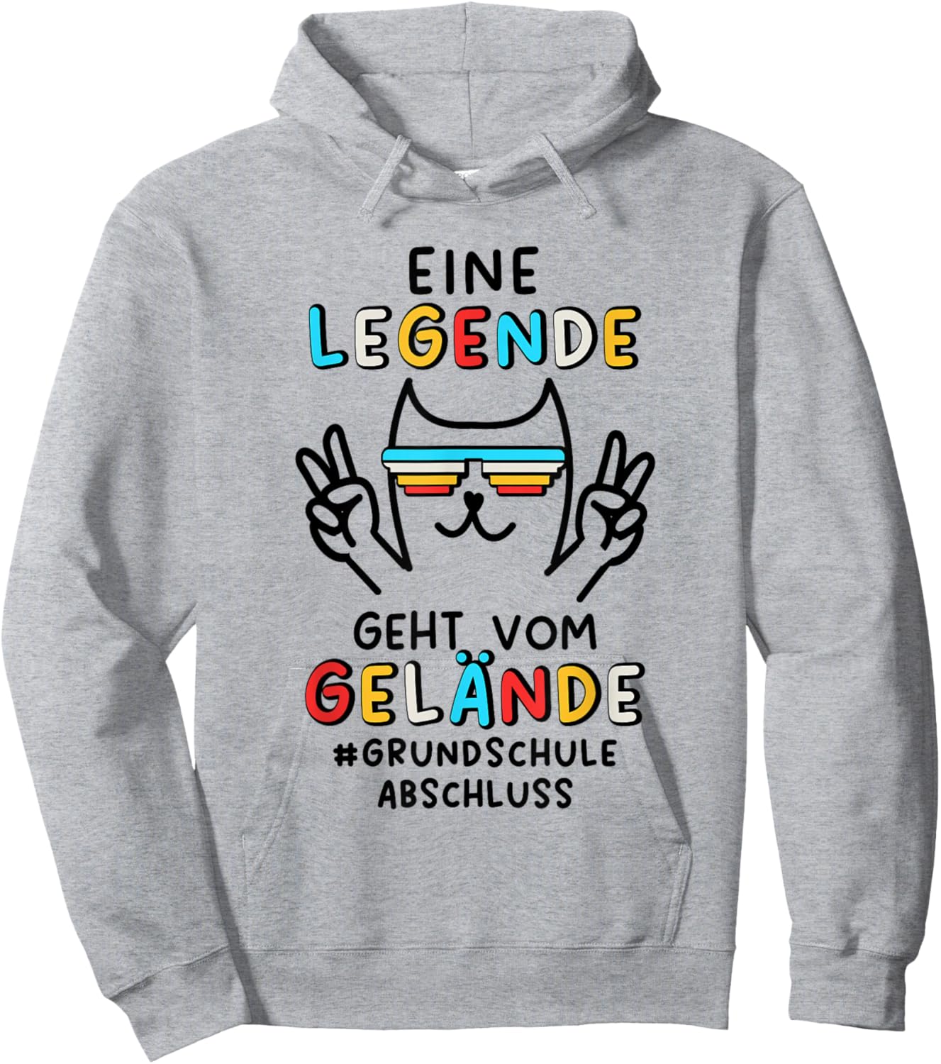Primary School Graduation , White Hoodie - Hoodie | Ash