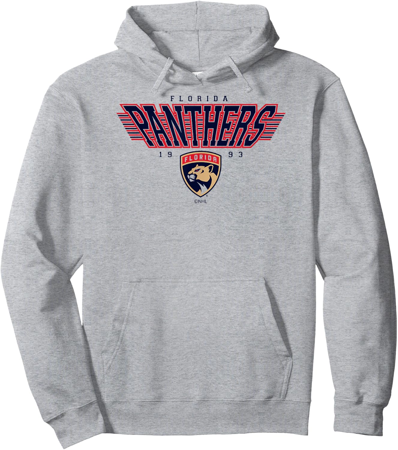 Florida Panthers Laser White Officially Licensed Hoodie - Hoodie | Ash