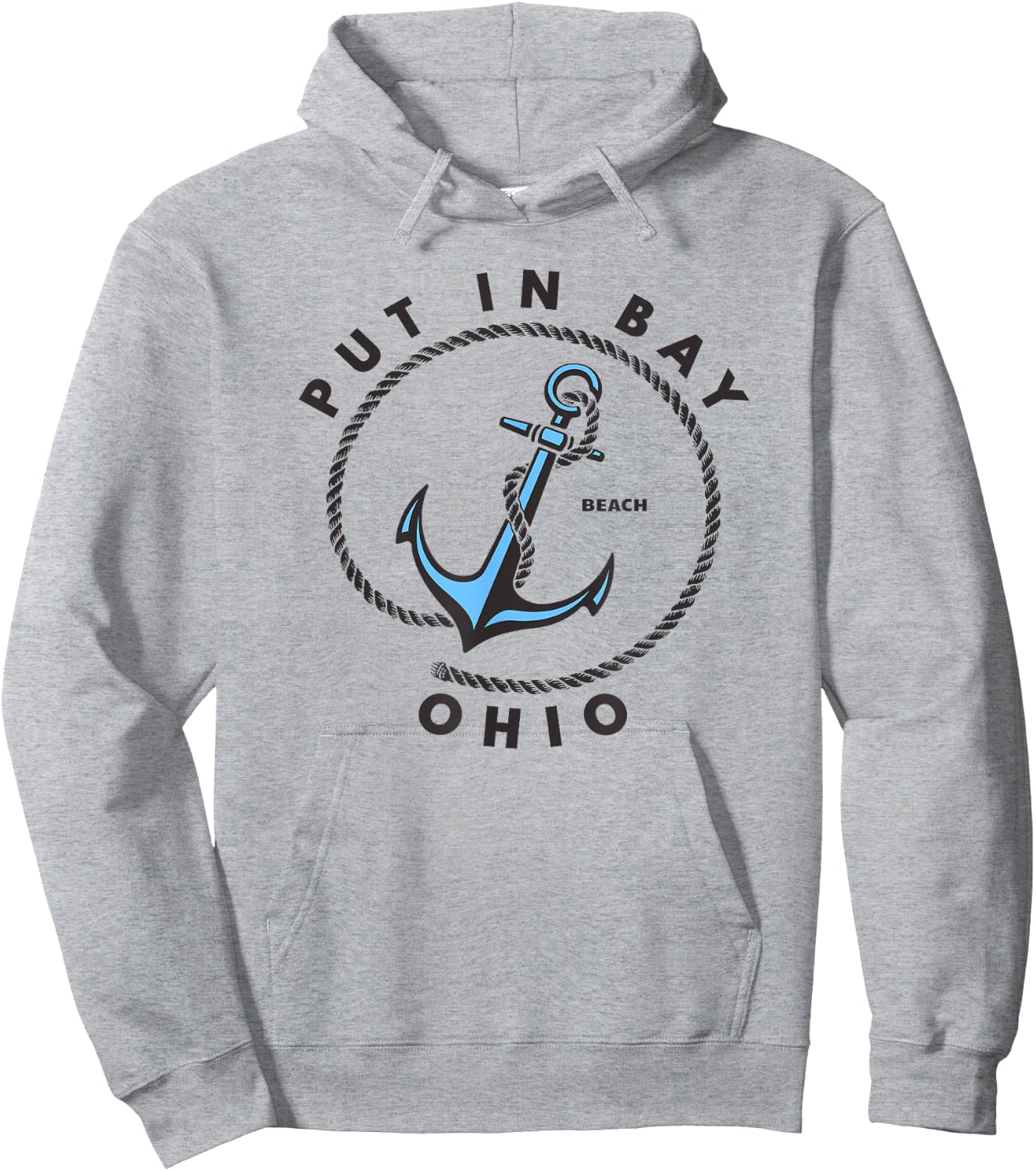 Put In Bay Ohio Hoodie - Hoodie | Ash