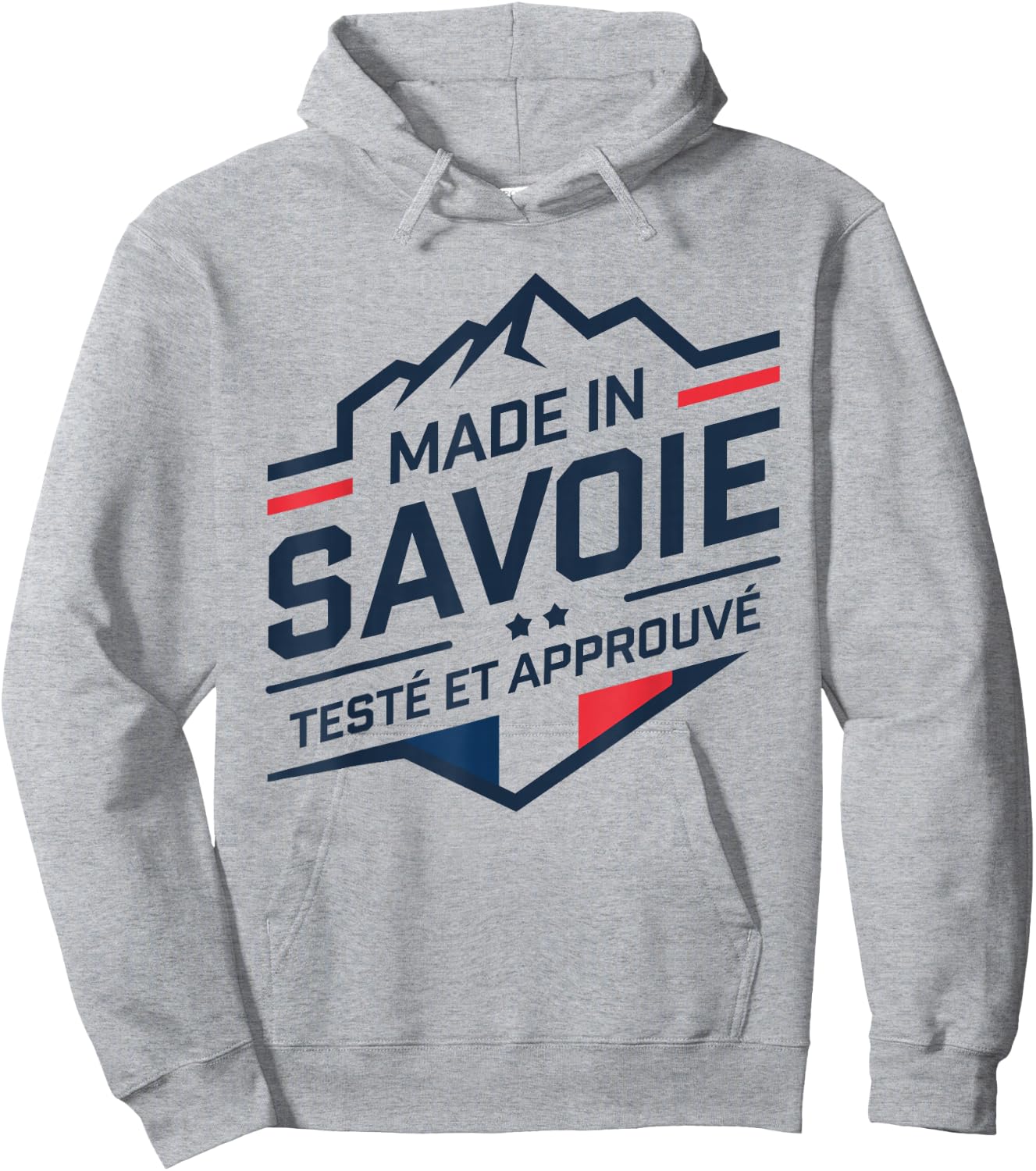 Made In Savoie Tested And Approved Savoyard Savoyard Savoyard , white, S Hoodie - Hoodie | Ash