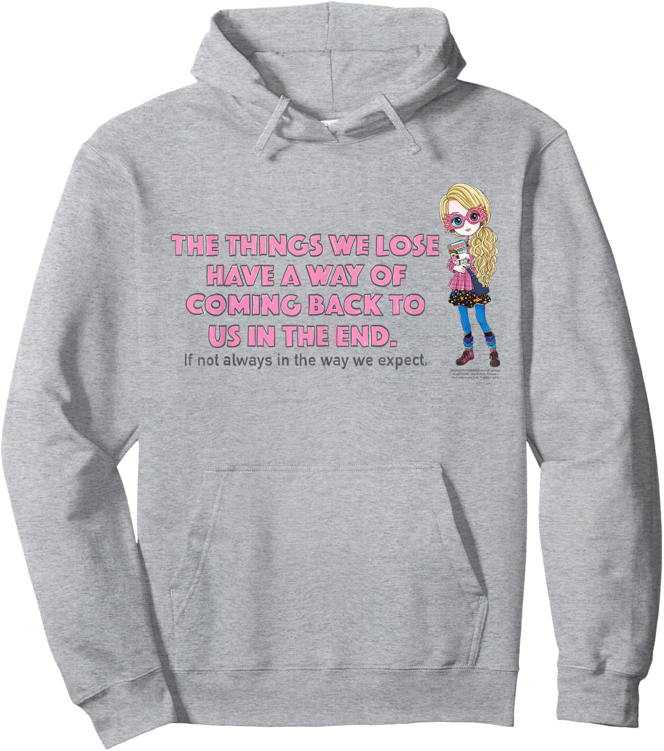 Harry Potter Luna Lovegood's Advice Hoodie - Hoodie | Ash