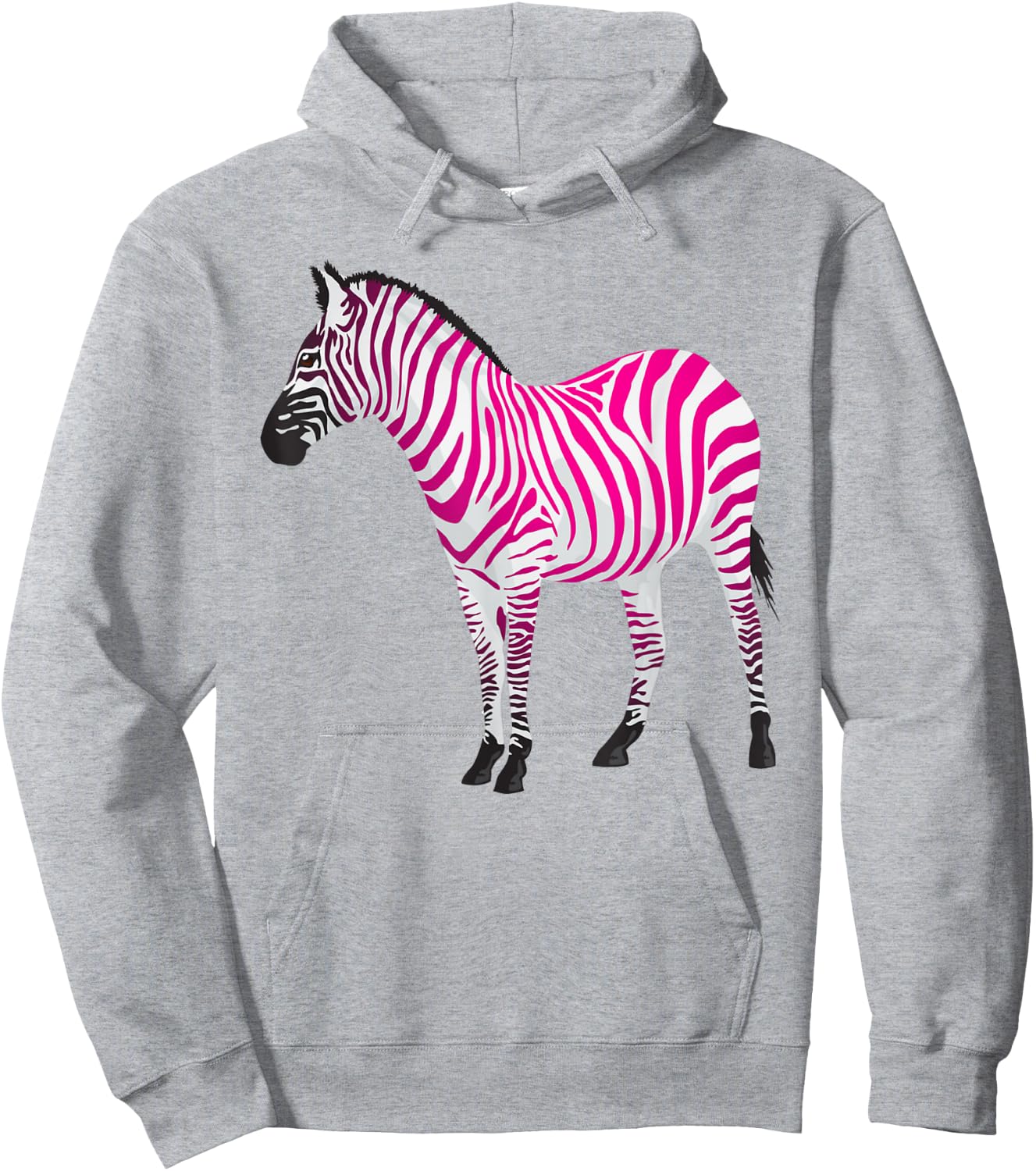 Beautiful Zebra Pink Sassy Art Hoodie - Hoodie | Ash
