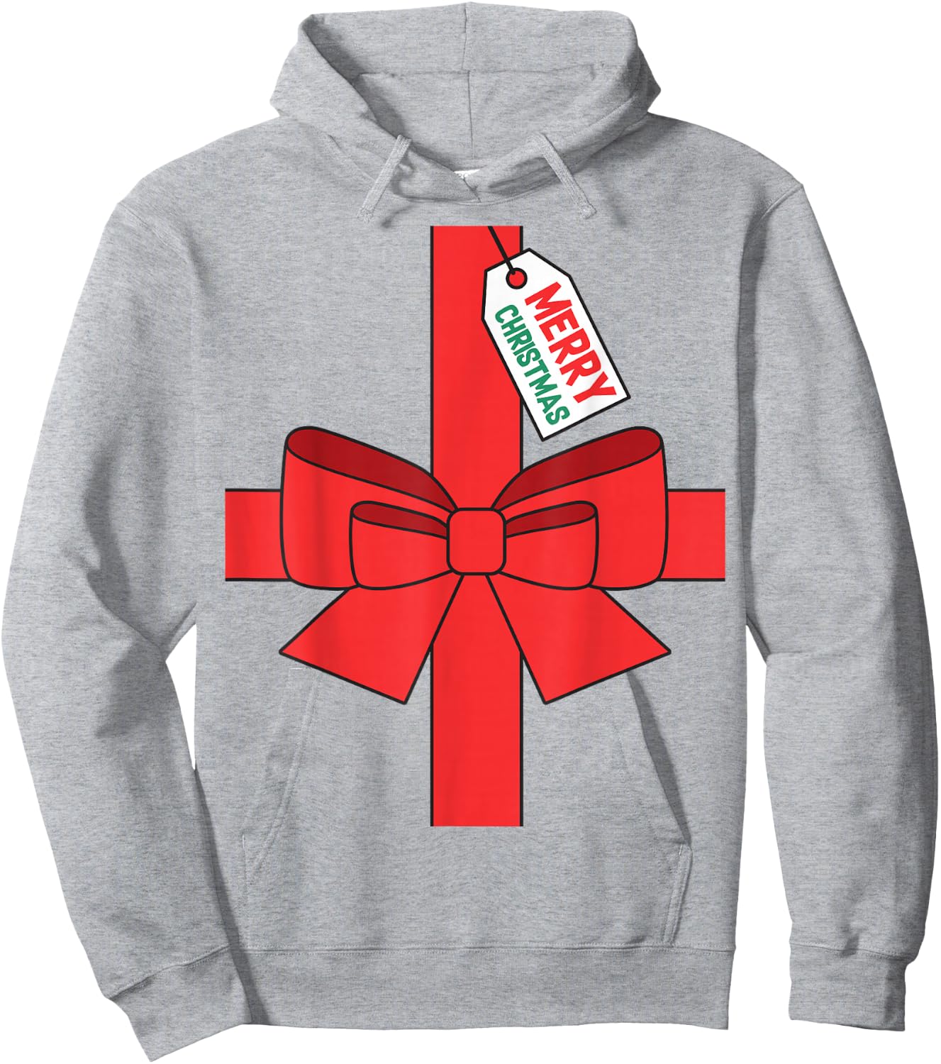 Super Ugly Christmas Funny DIY Costume , Green, Small Hoodie - Hoodie | Ash