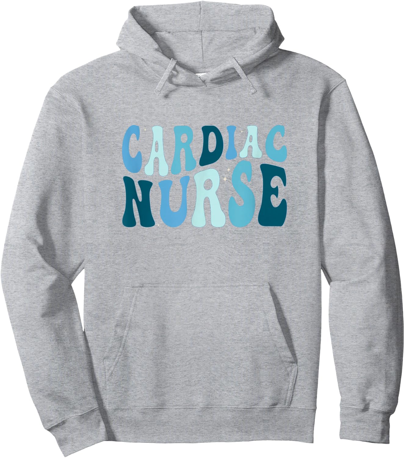Groovy Cardiac Nurse Cicu Cvicu Cardiology Heart Healthcare Hoodie - Hoodie | Ash