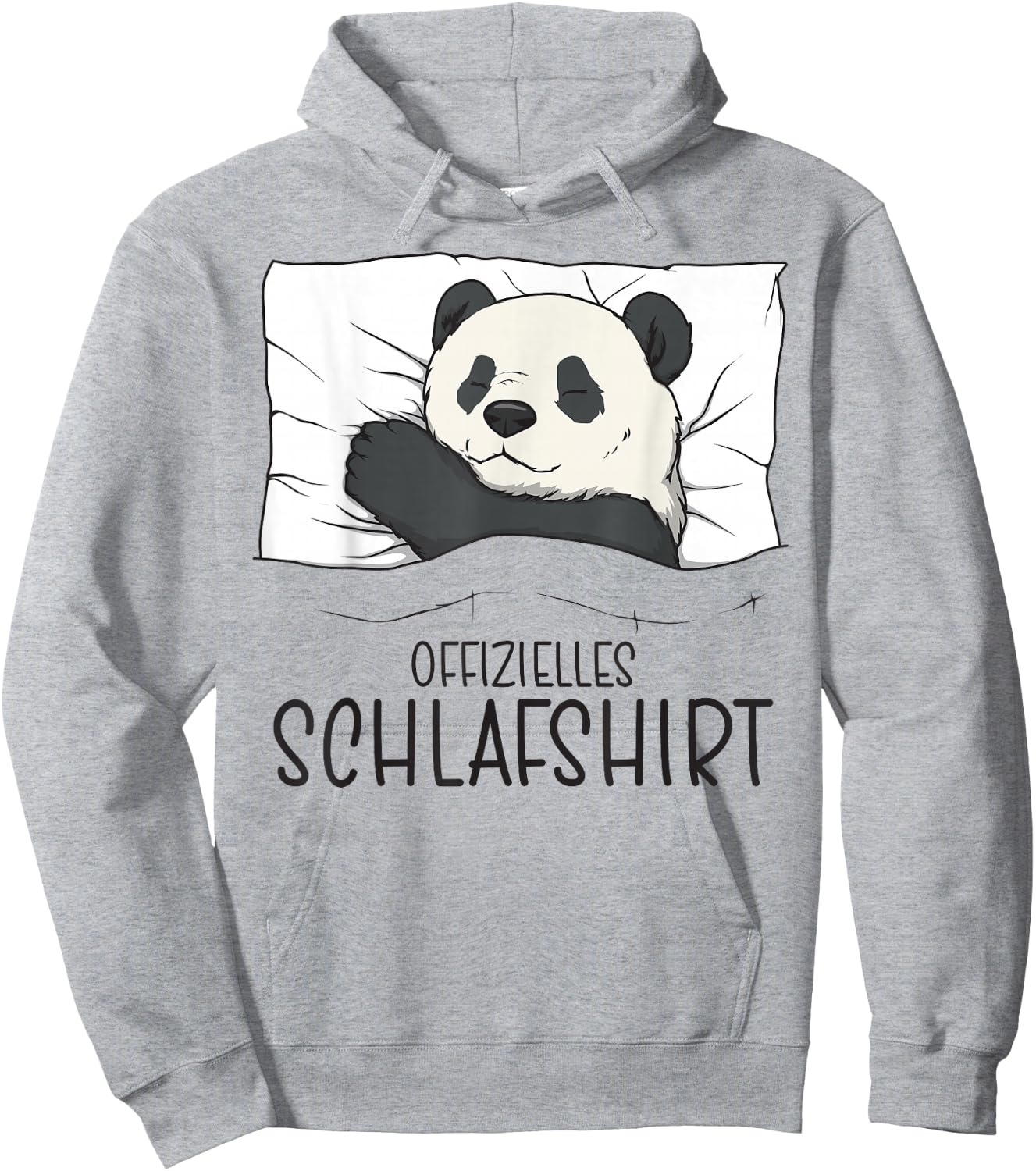 Official Sleepshirt Panda Pyjamas & Nightdress Panda , White Hoodie - Hoodie | Ash