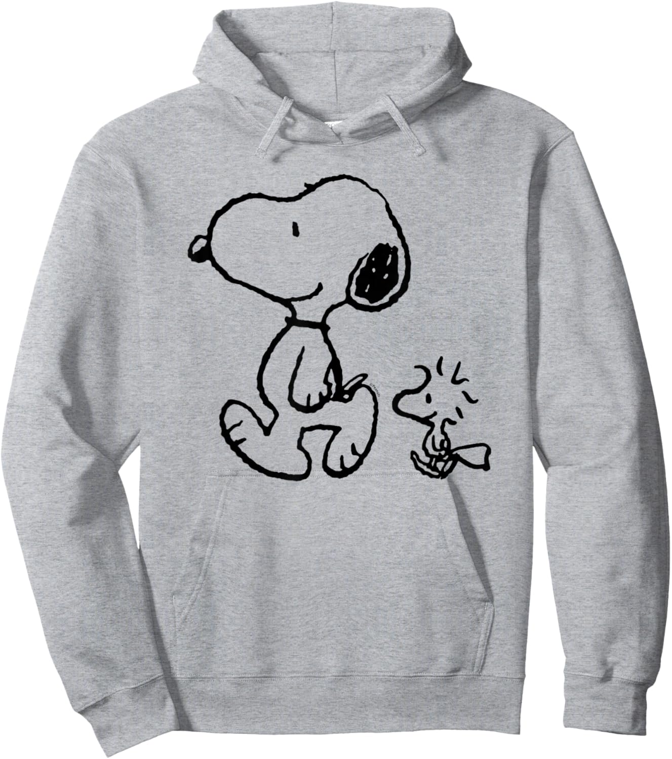 Peanuts Snoopy Woodstock Walk , blue Hoodie - Hoodie | Ash