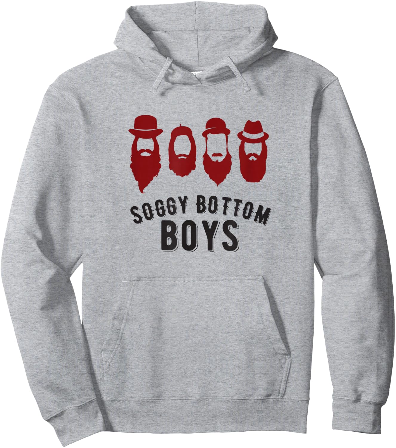 Soggy Bottom Boys Banjo Bluegrass Hoodie - Hoodie | Ash