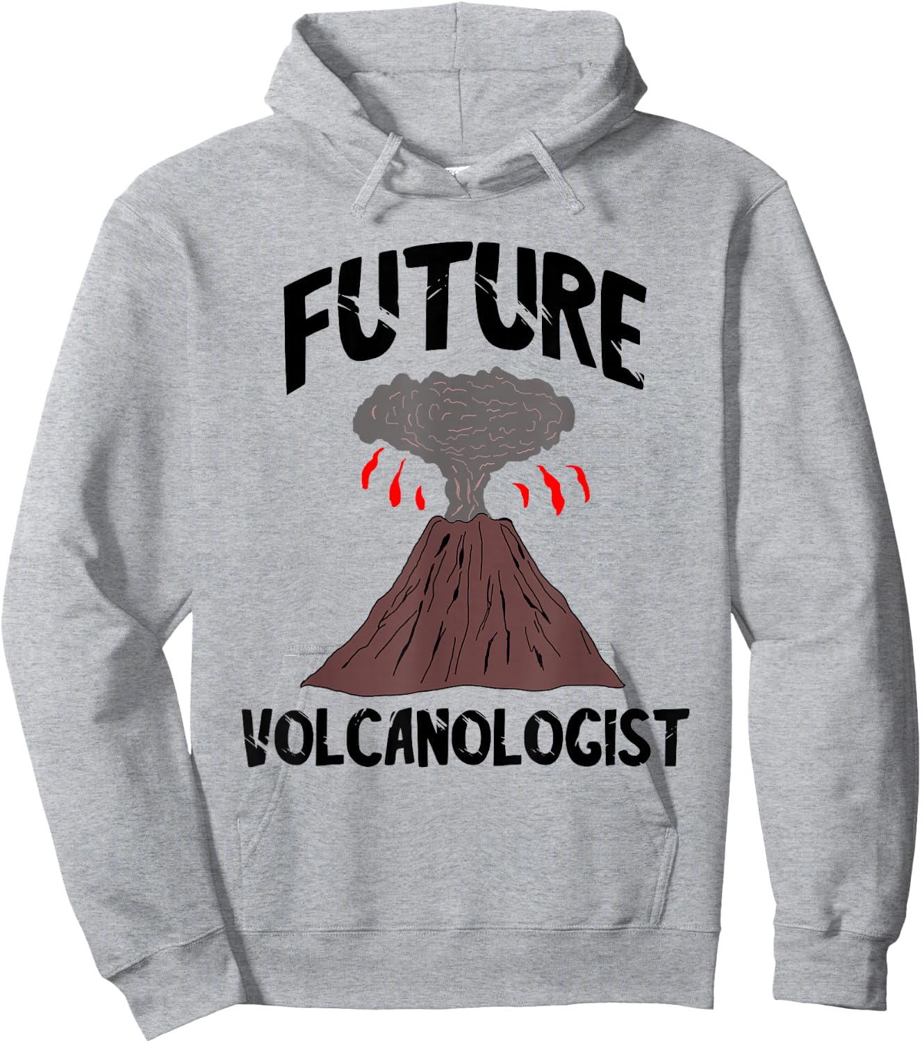 Future Volcanologist Geologist Magma Volcano Lover Volcanoes Hoodie - Hoodie | Ash