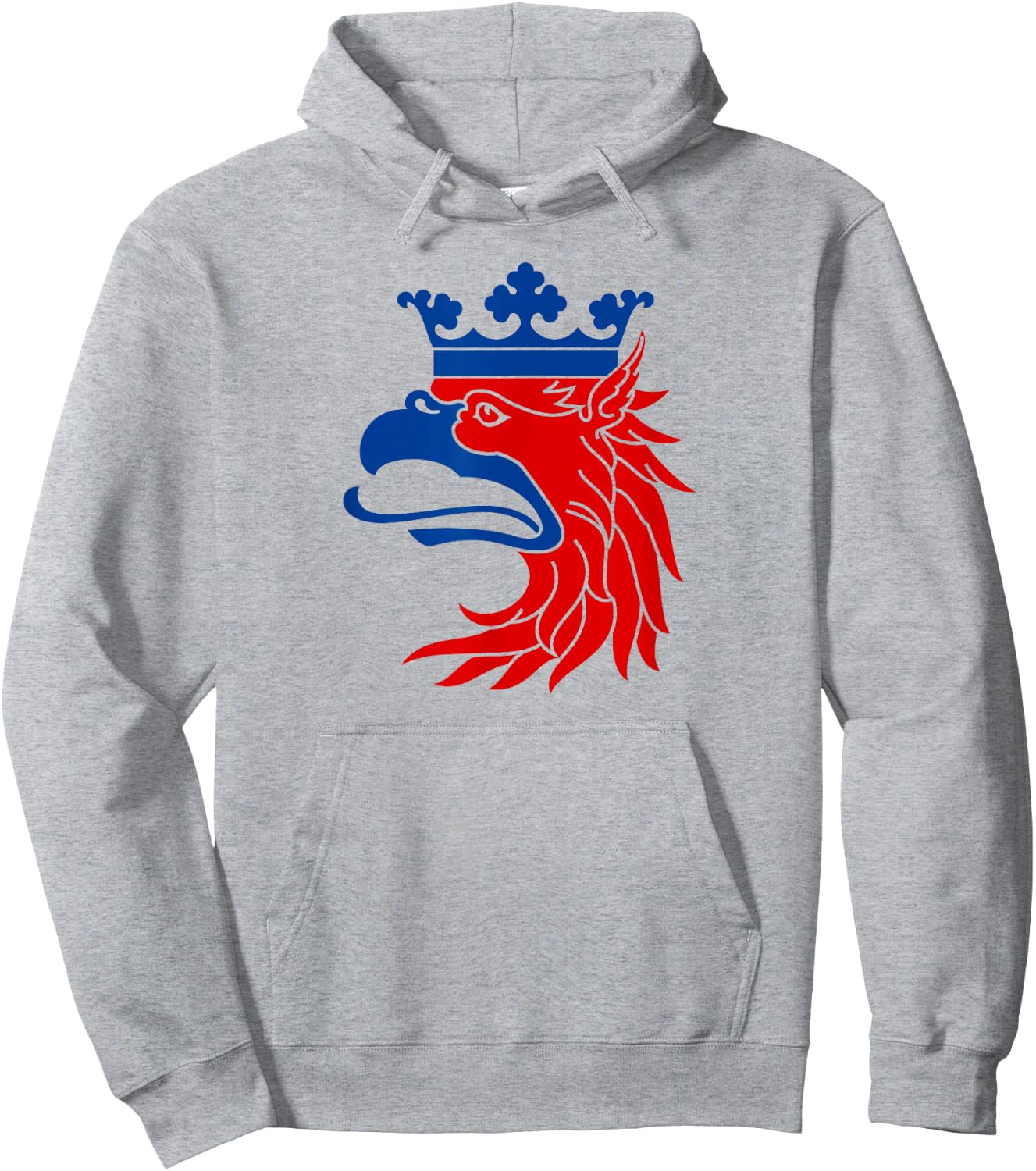 Scania Schweden-Wappen-Flagge, Griffin Hoodie - Hoodie | Ash