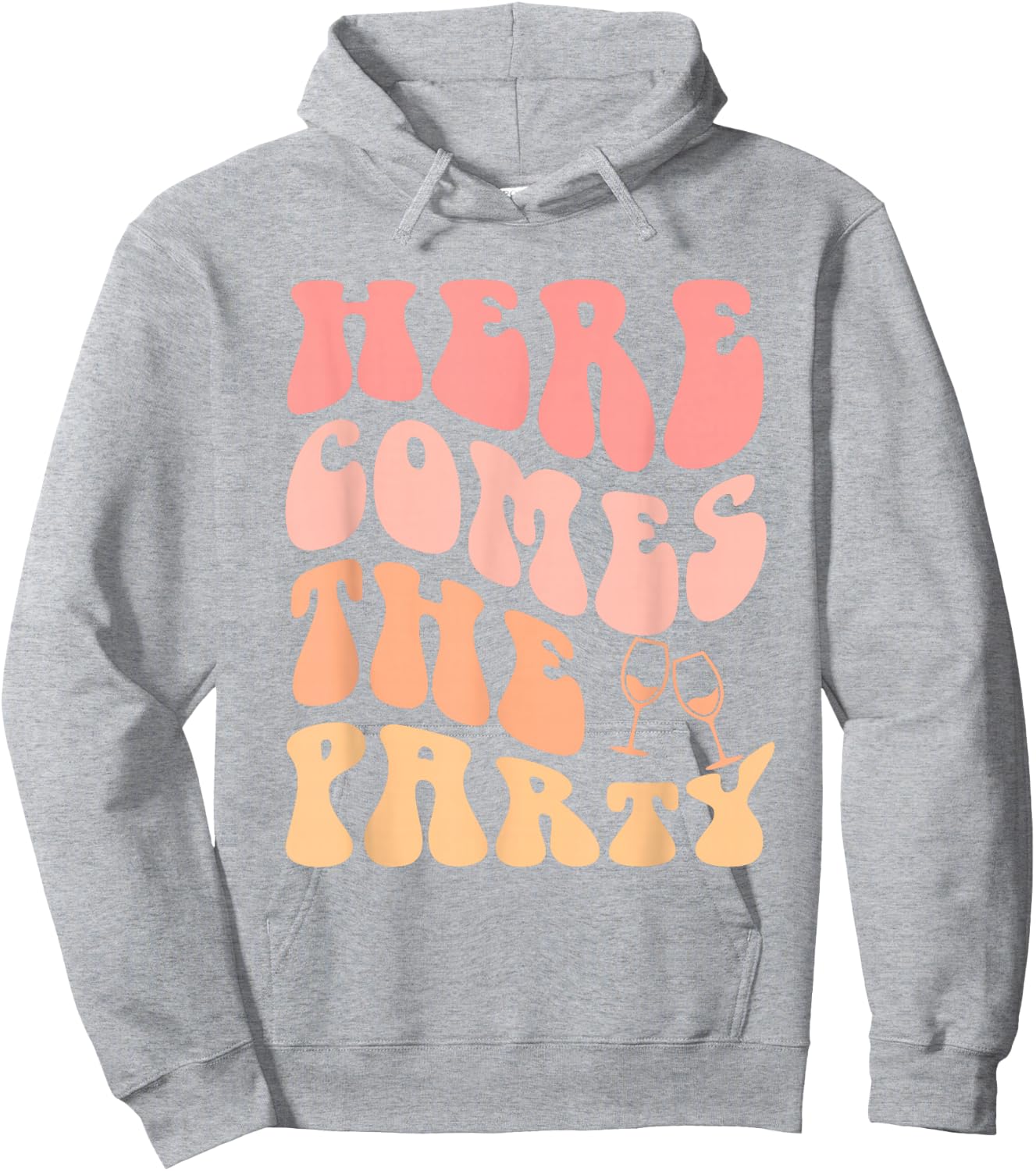 Hier kommt die Party Bachelorette Party Bride Bridemaid Hoodie - Hoodie | Ash