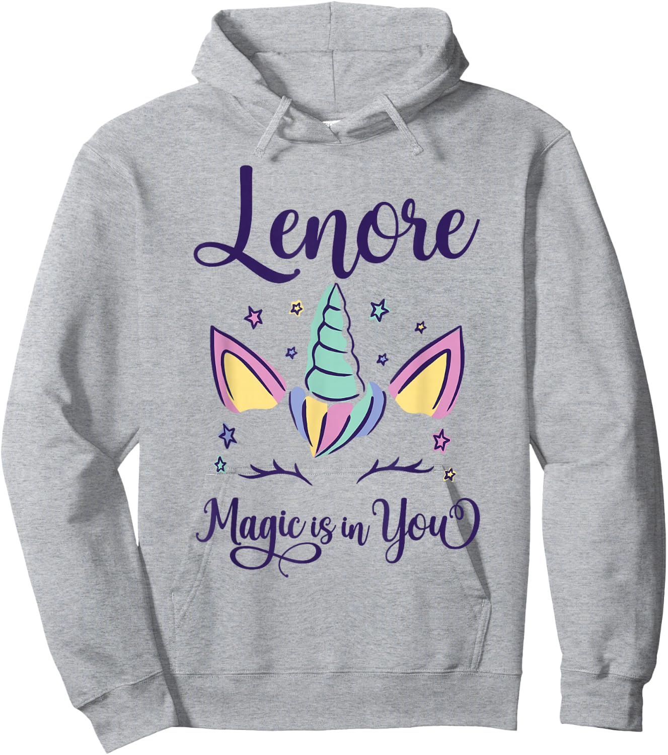 First Name Lenore Personalized Lenore Hoodie - Hoodie | Ash