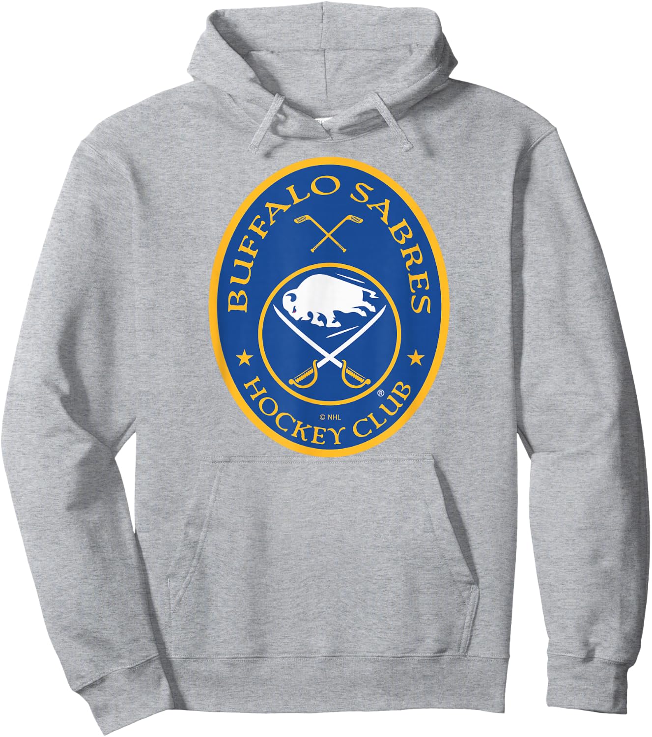 Buffalo Sabres Iconic Officially Licensed Hoodie - Hoodie | Ash