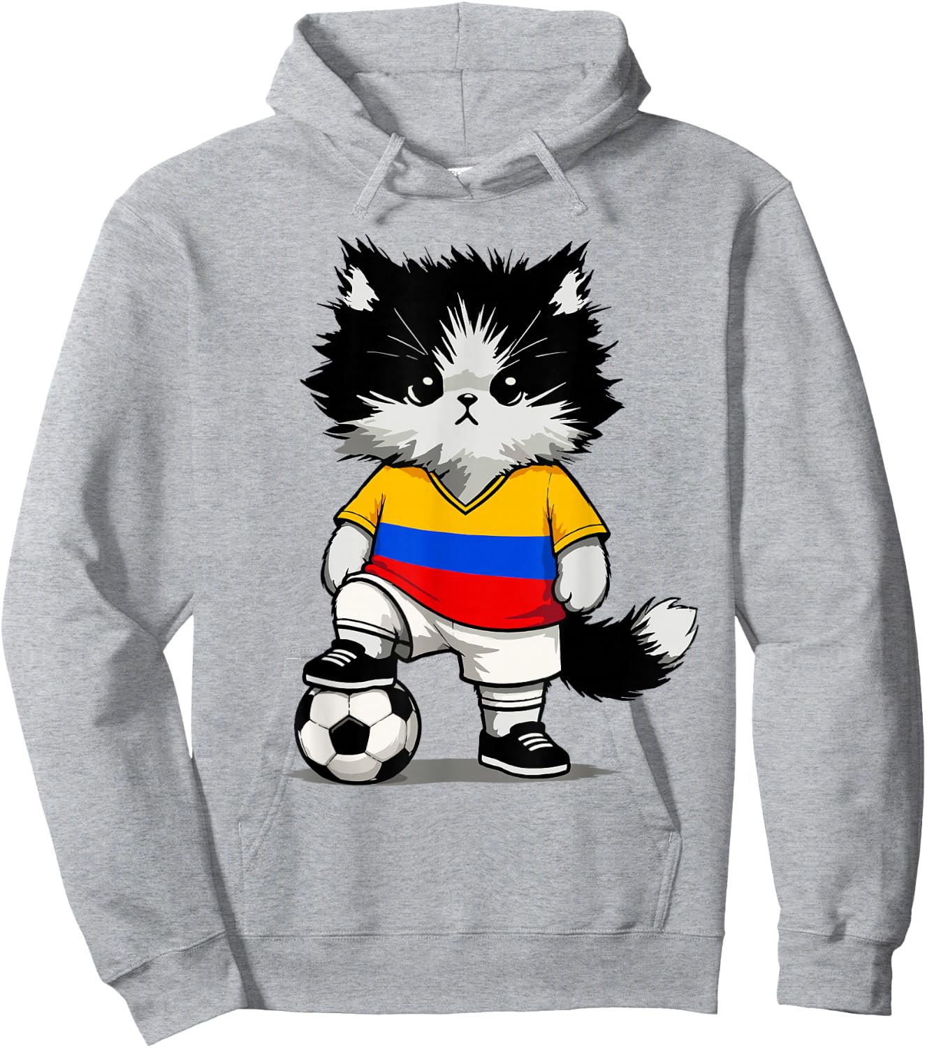 Colombian Flag Men Women Kids Colombia Hoodie - Hoodie | Ash