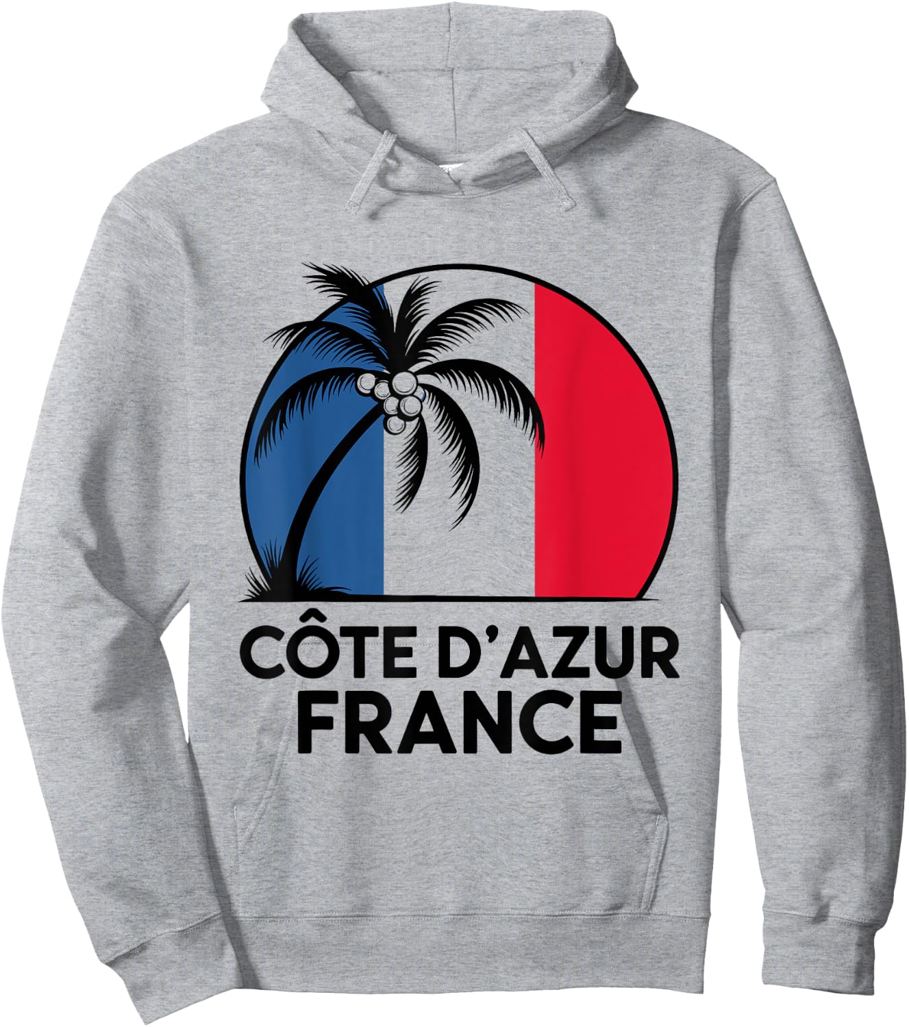 Cote d'Azur France Holiday Souvenir Beach , white, S Hoodie - Hoodie | Ash