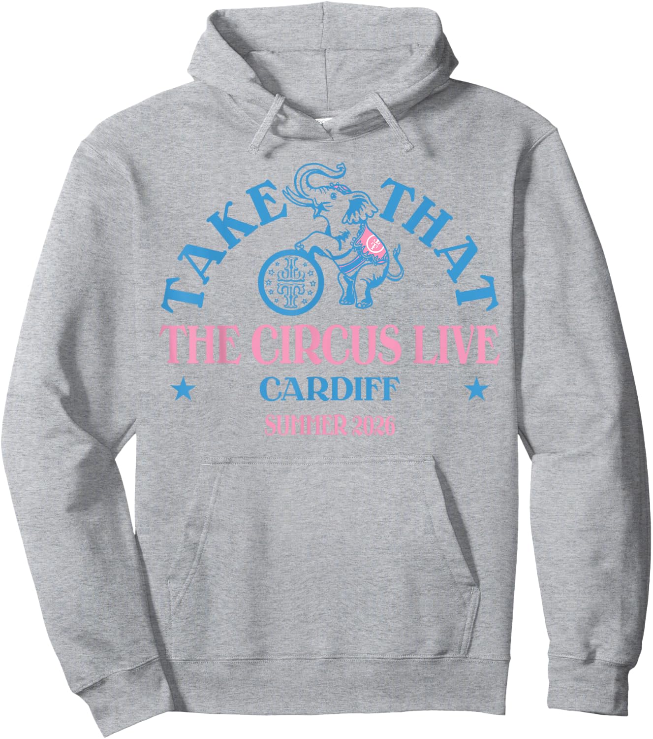 Take that The Circus Live Cardiff Hoodie - Hoodie | Ash