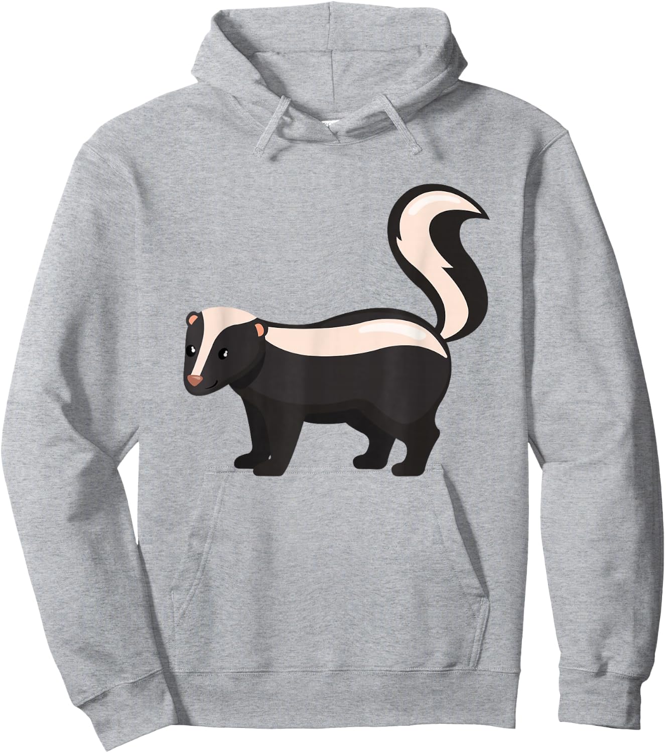 Kids Skunk Shirt For Boys Or Girls | Cute Skunk Gift Hoodie - Hoodie | Ash