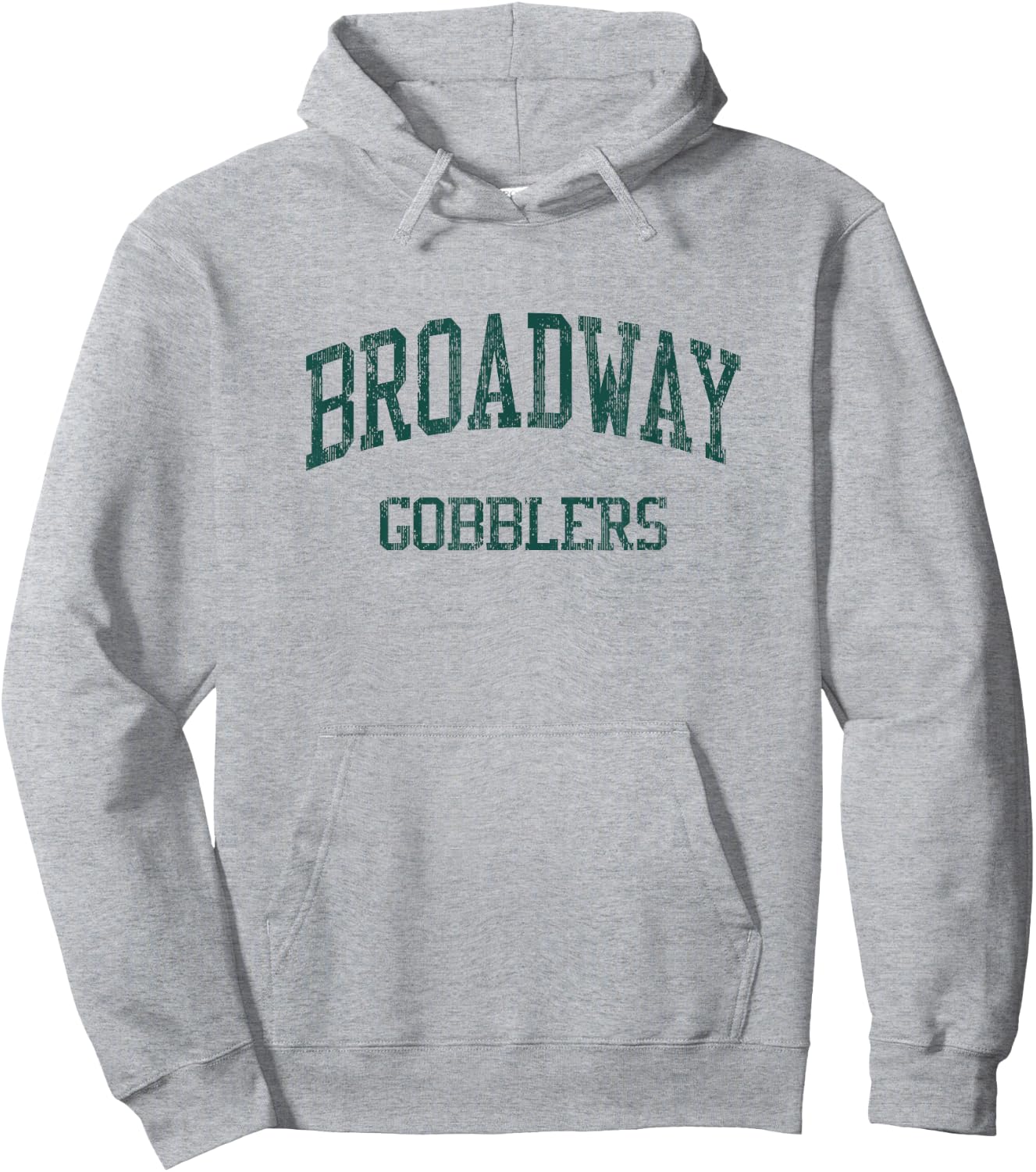 Broadway High School HS Broadway VA Vintage Sports Hoodie - Hoodie | Ash