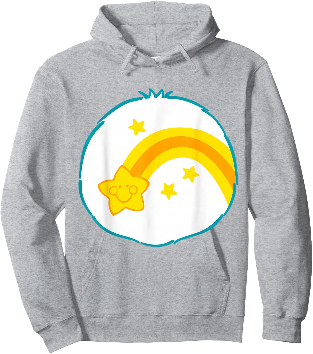 Care Bears Wish Belly , blue Hoodie - Hoodie | Ash