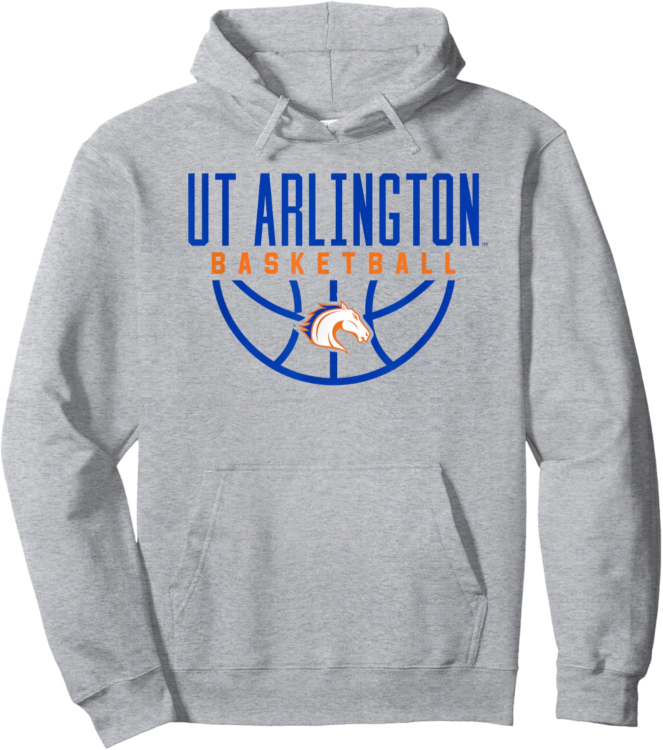 University of Texas at Arlington UTA Mavericks Basketball Hoodie - Hoodie | Ash