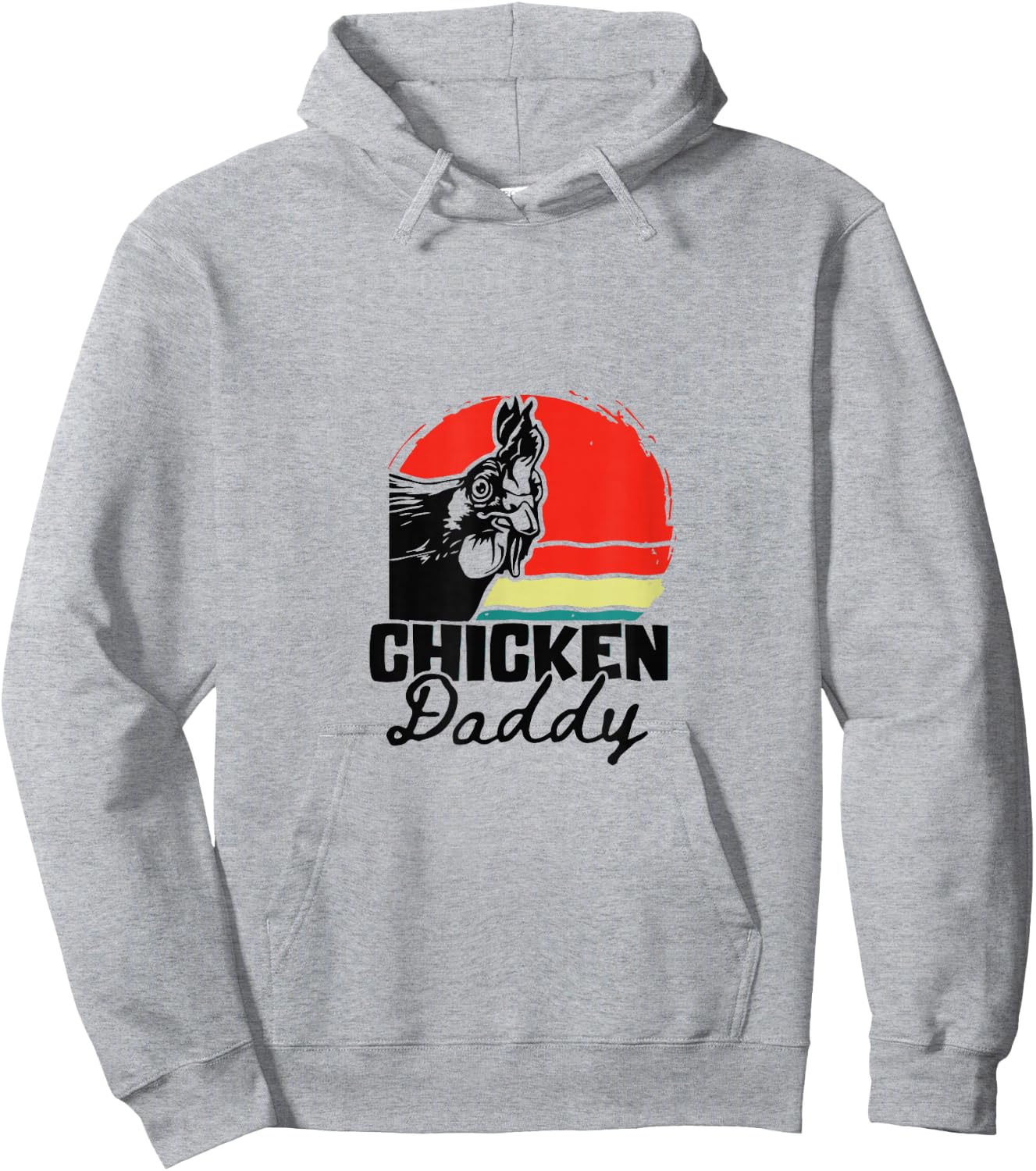 Chicken Duck Daddy Shirts Hard Daddy Shirts Chicken Hoodie - Hoodie | Ash