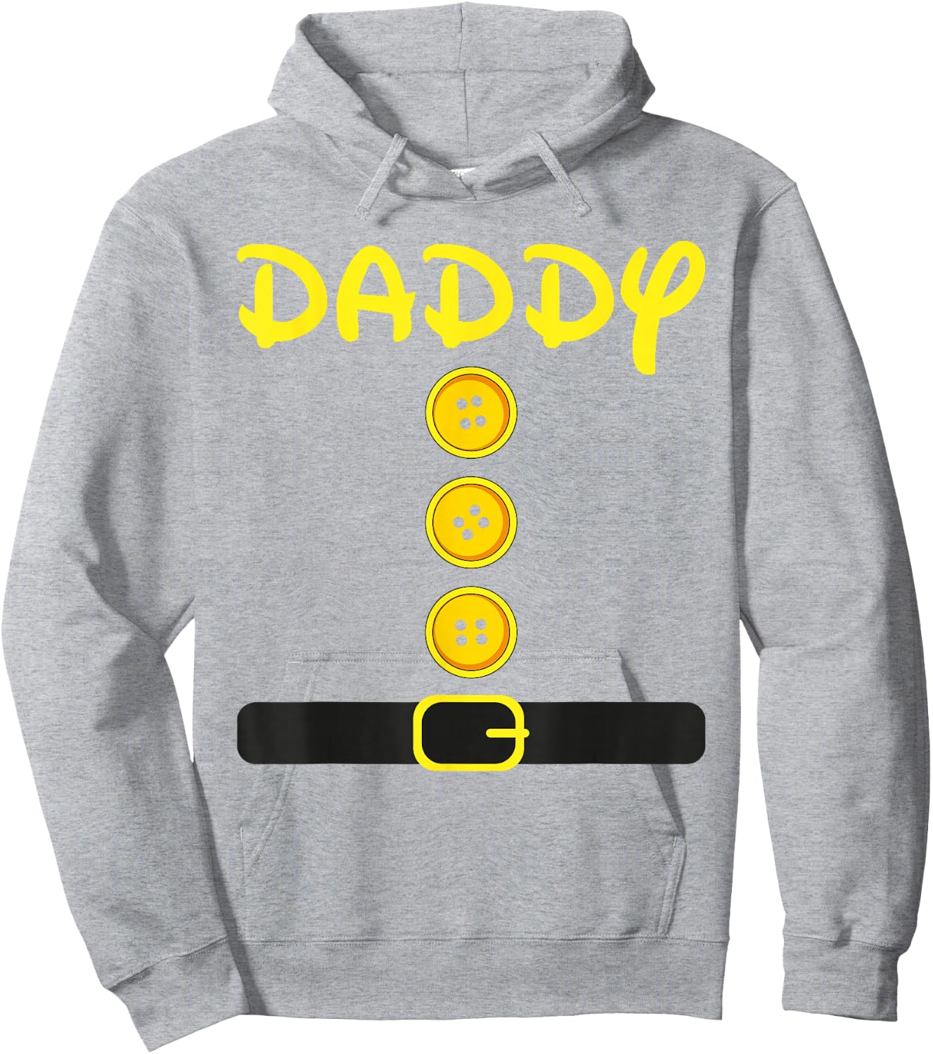 Daddy Dwarf Costume Color Family Matching Dwarf Halloween Hoodie - Hoodie | Ash