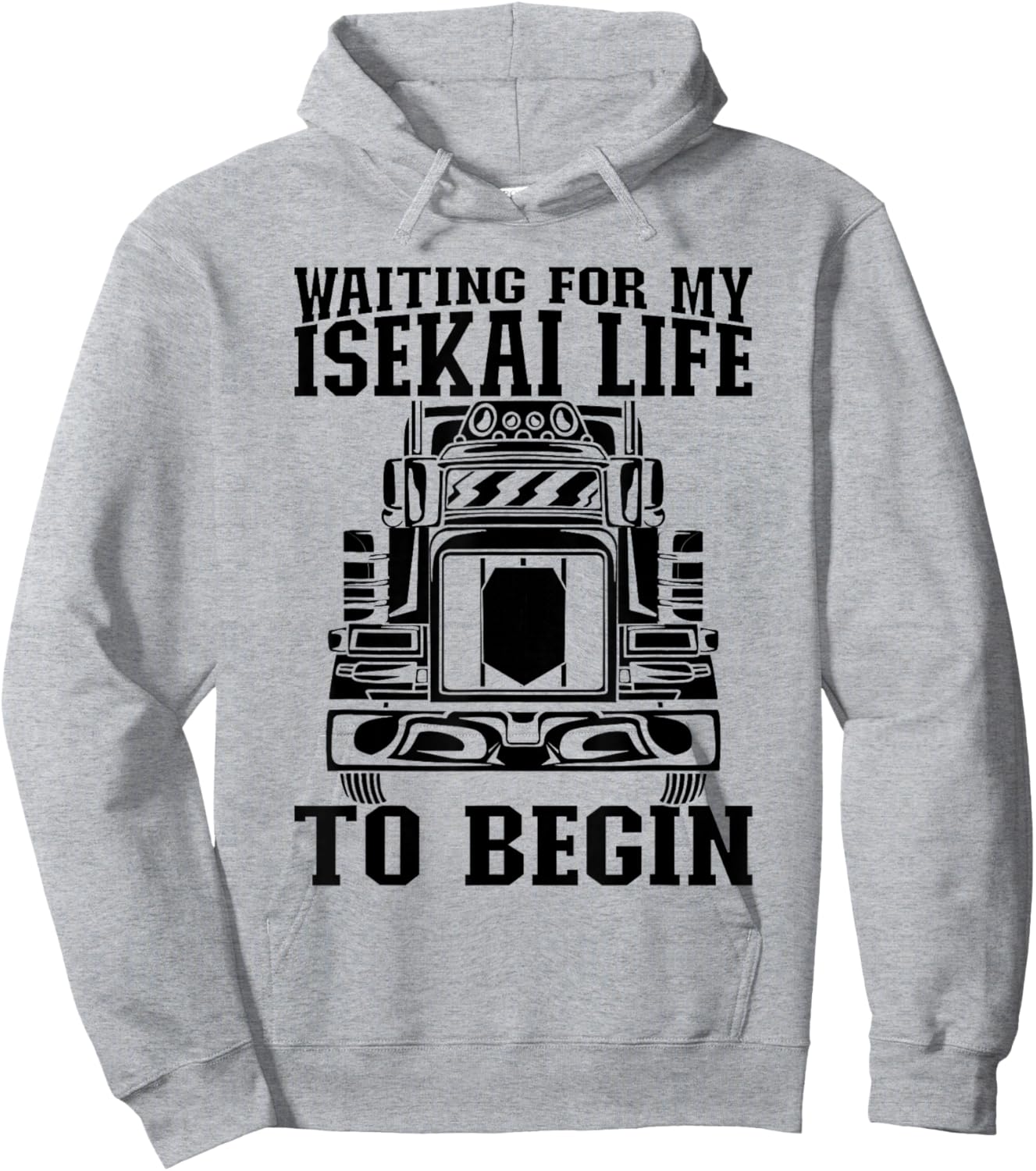 Isekai Anime Japan Kawaii Otaku Japanese - Manga Truck Hoodie - Hoodie | Ash