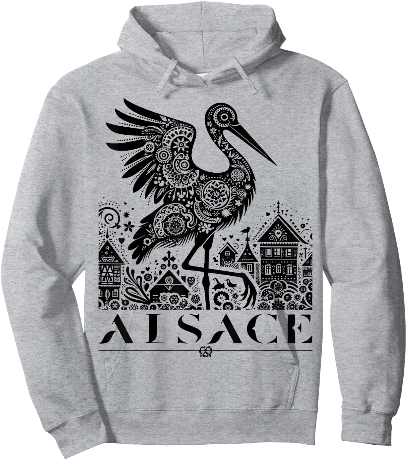 Alsace Hoodie - Hoodie | Ash
