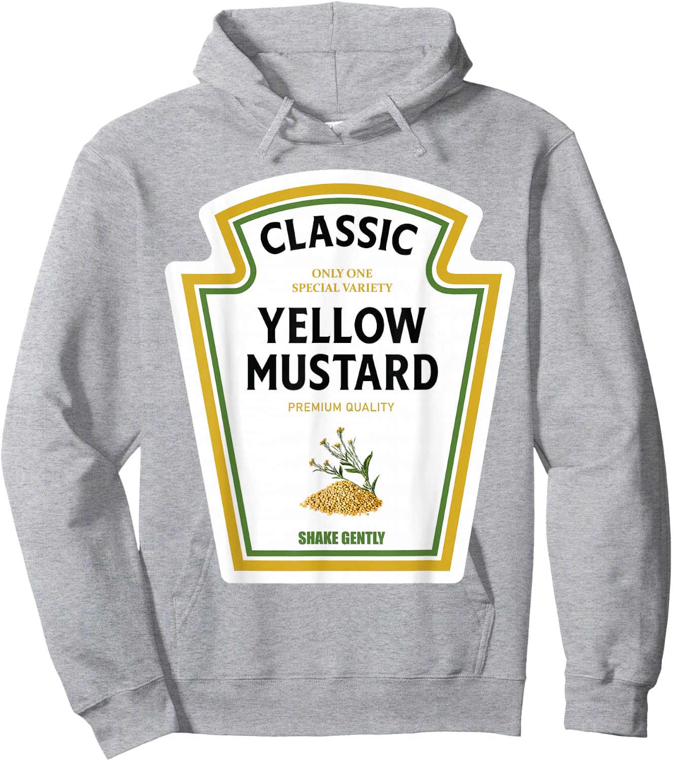 Mustard Halloween 2023 Costume Family Ketchup Team Family , yellow Hoodie - Hoodie | Ash