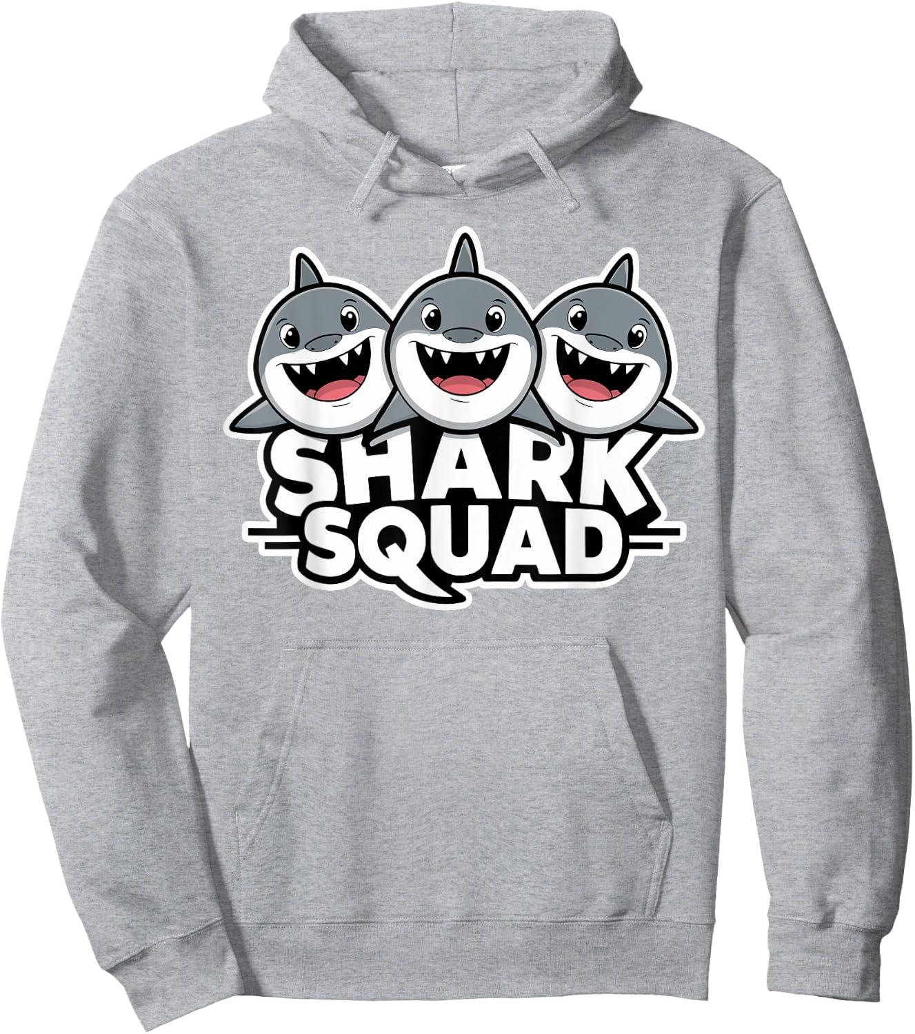Shark Squad for Shark Lover Shirt | Cool Shark Hoodie - Hoodie | Ash
