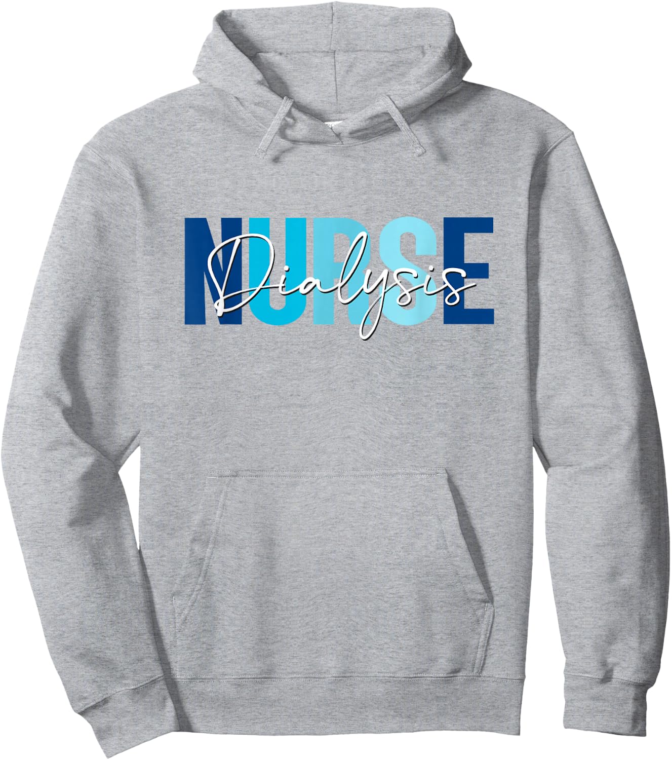 Vintage Dialysis Nurse Nephrology Nursing Day And Nurse Week Hoodie - Hoodie | Ash