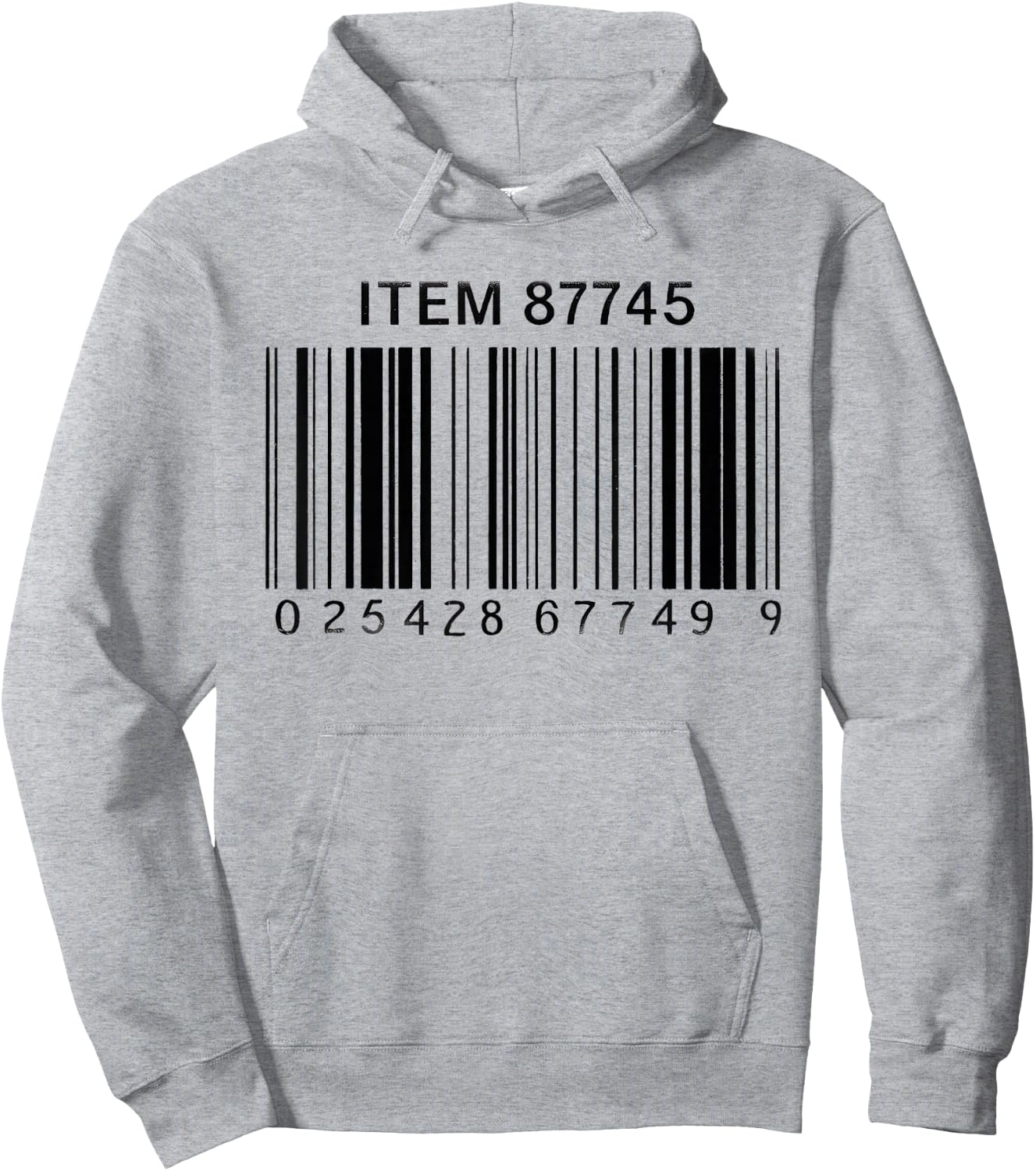 Rotisserie Chicken UPC Code 4.99 Funny Food Code Hoodie - Hoodie | Ash