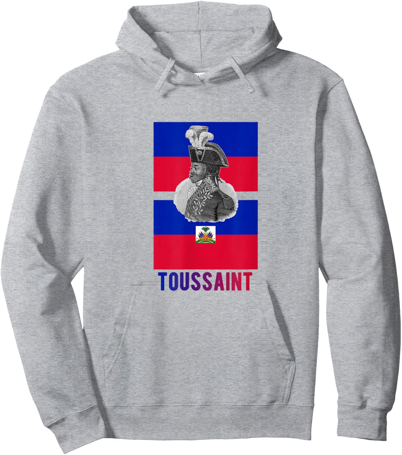 Toussaint Louverture - Haitian Revolution 1804 Hoodie - Hoodie | Ash