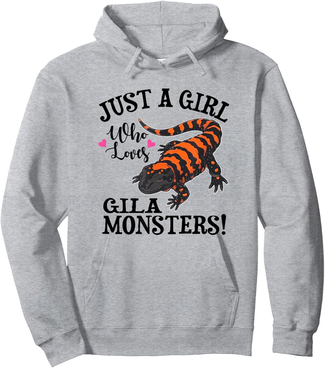 Gila Monster Hoodie - Hoodie | Ash
