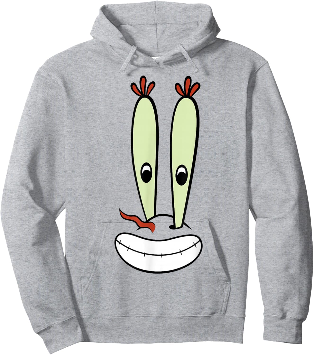 Spongebob Squarepants Halloween Mr. Krabs Big Face Costume Hoodie - Hoodie | Ash