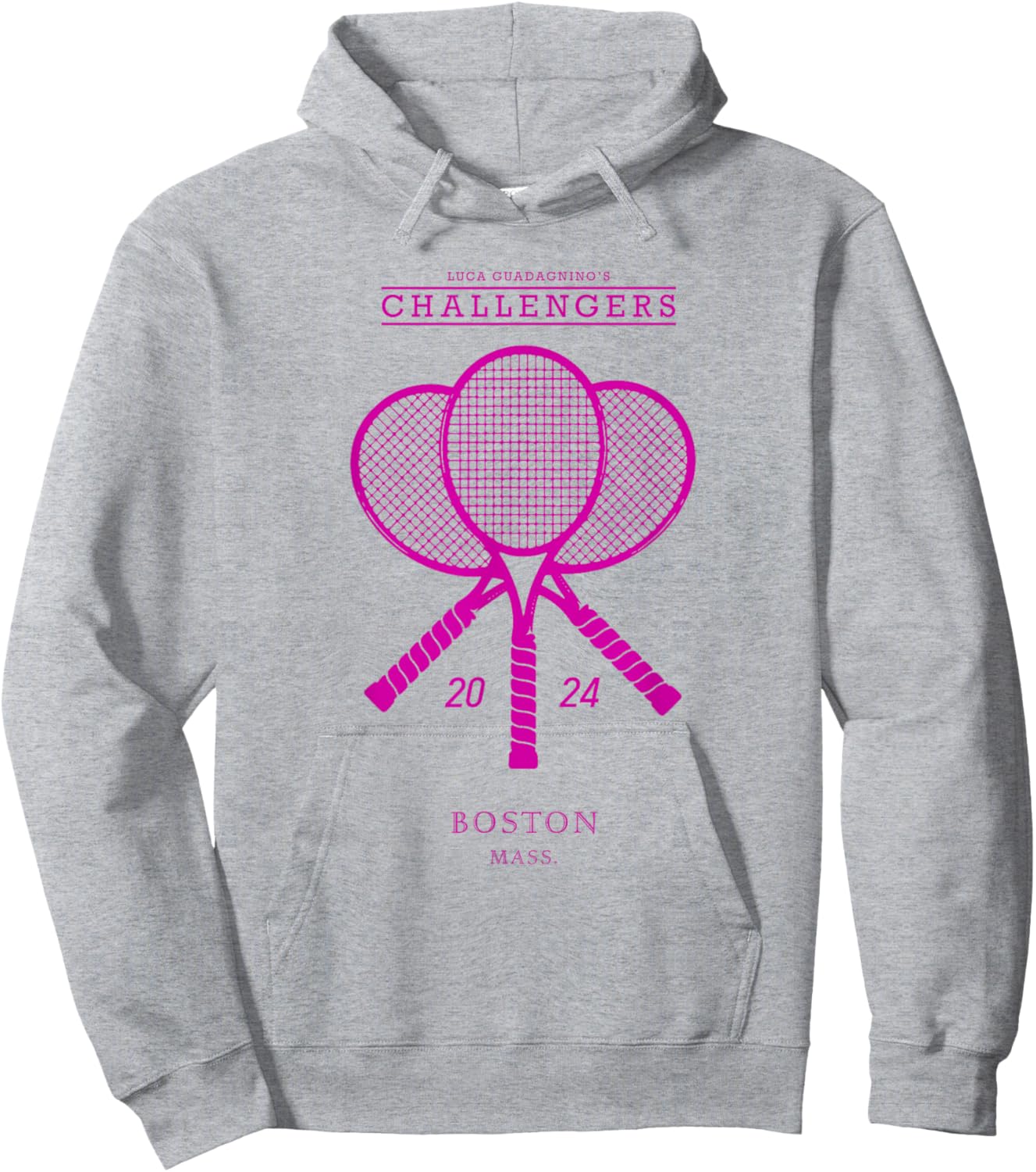Pink Tennis Rackets - Challengers Movie Hoodie - Hoodie | Ash