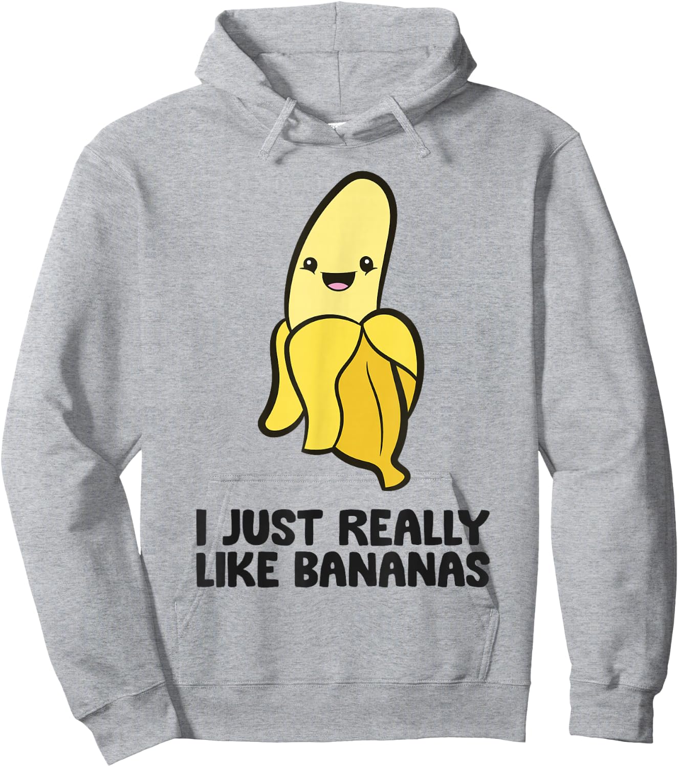 Banana Lover Fruit I Just Really Like Bananas Hoodie - Hoodie | Ash