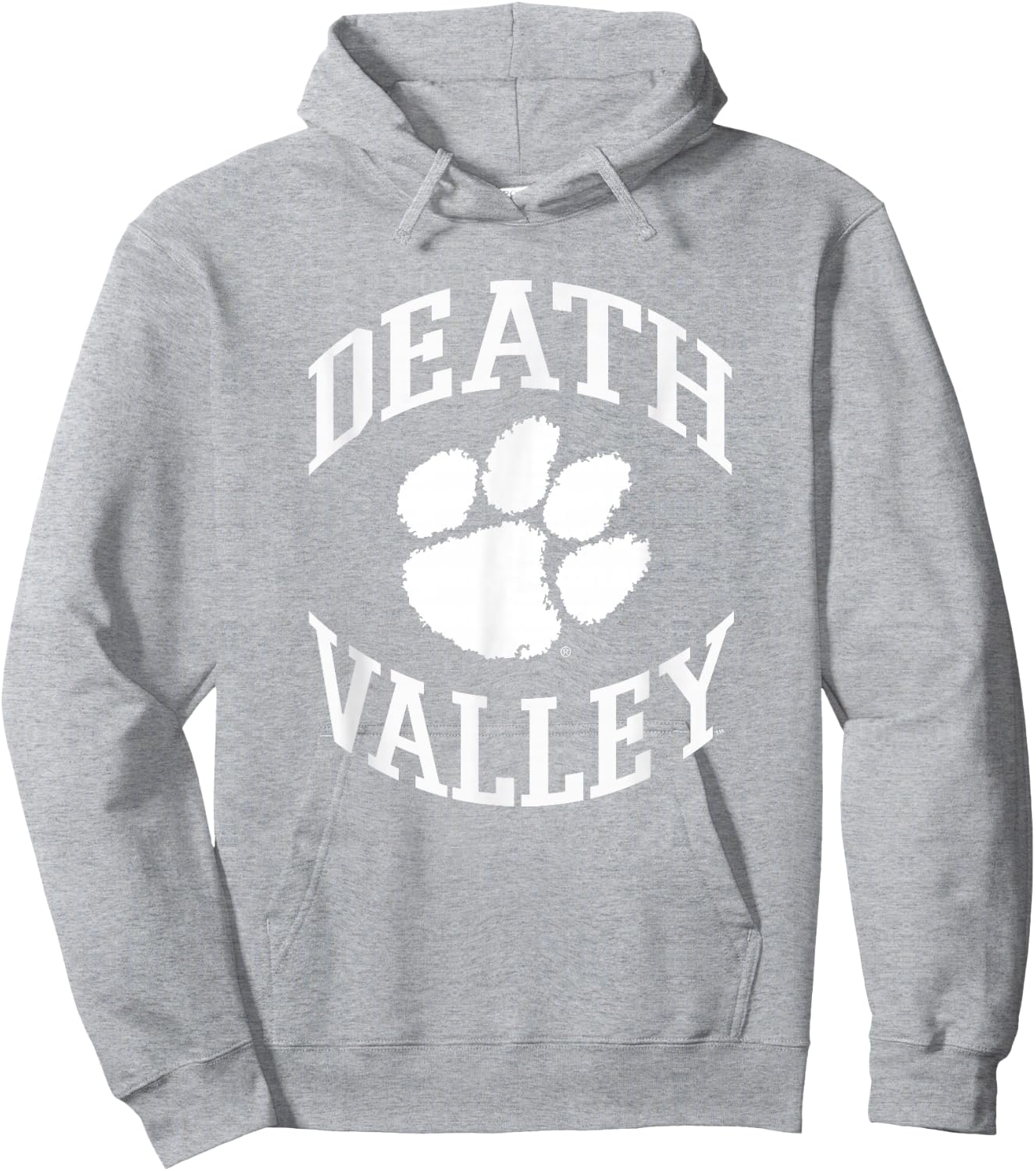 Clemson Tigers Death Valley Orange Officially Licensed Hoodie - Hoodie | Ash