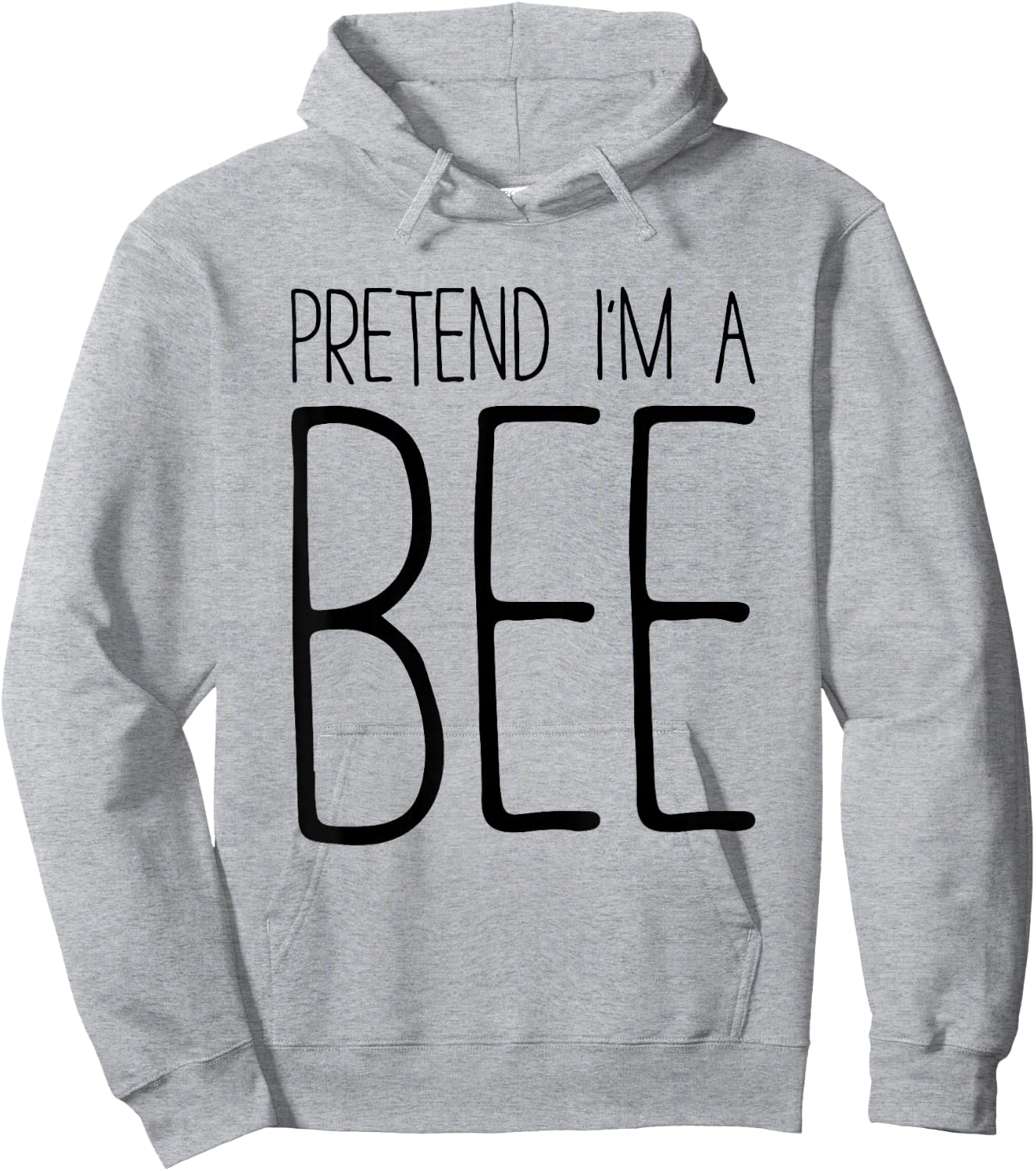 Pretend I'm A Bee Shirt Adult Men Women Kids Costume Hoodie - Hoodie | Ash