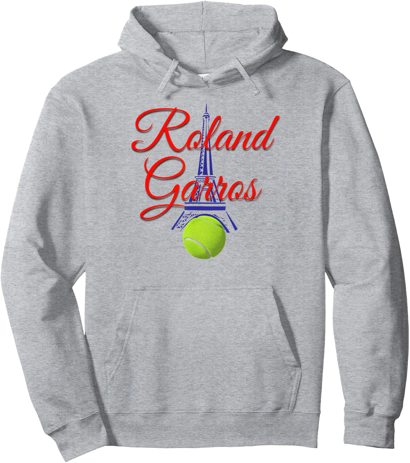 Roland Garros for French Teennis Fans Hoodie - Hoodie | Ash