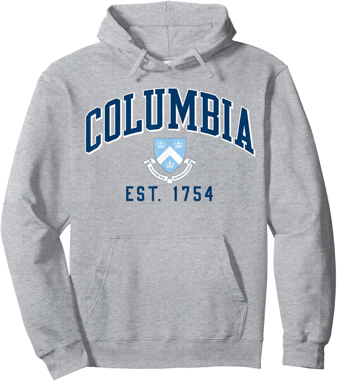 Columbia Classic Arch Crest EST. 1754 Grey | Columbia , grey, S Hoodie - Hoodie | Ash