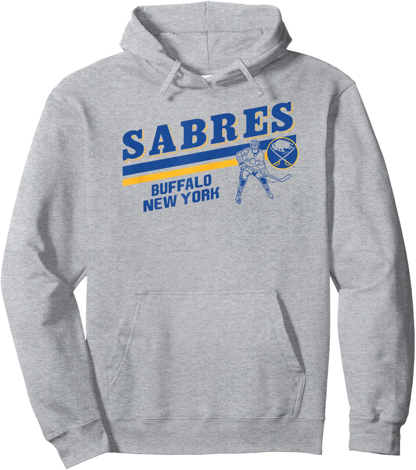 Buffalo Sabres Player White Officially Licensed Hoodie - Hoodie | Ash