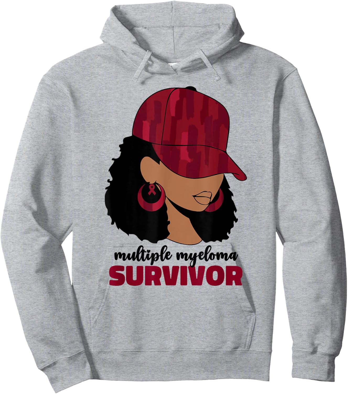 Multiple Myeloma Survivor Multiple Myeloma Cancer Hoodie - Hoodie | Ash