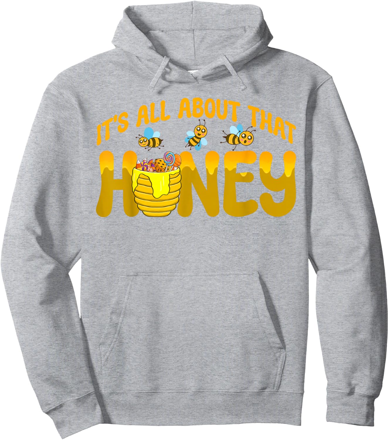 Honey Pot Costume It's All About That Honey Honey Jar Hoodie - Hoodie | Ash