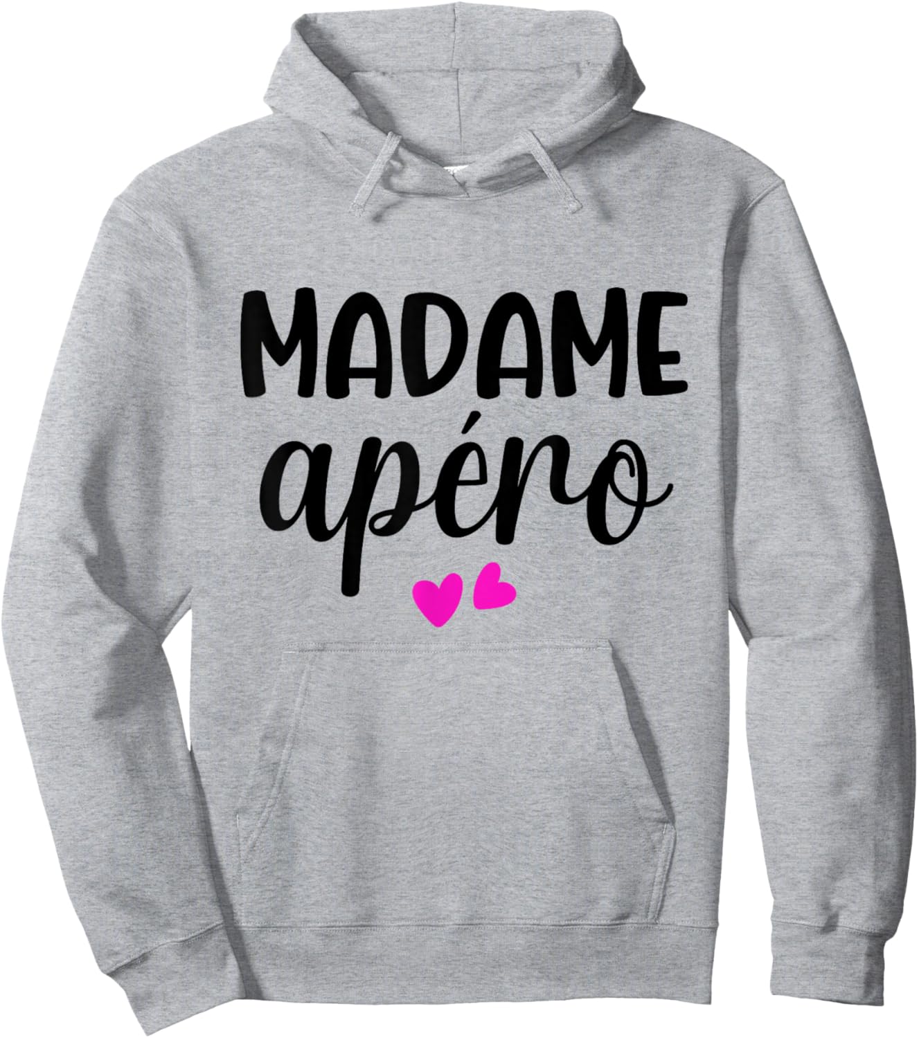 Madame apéro cadeau drôle apéro apéritif femme party girlfriends , white, S Hoodie - Hoodie | Ash