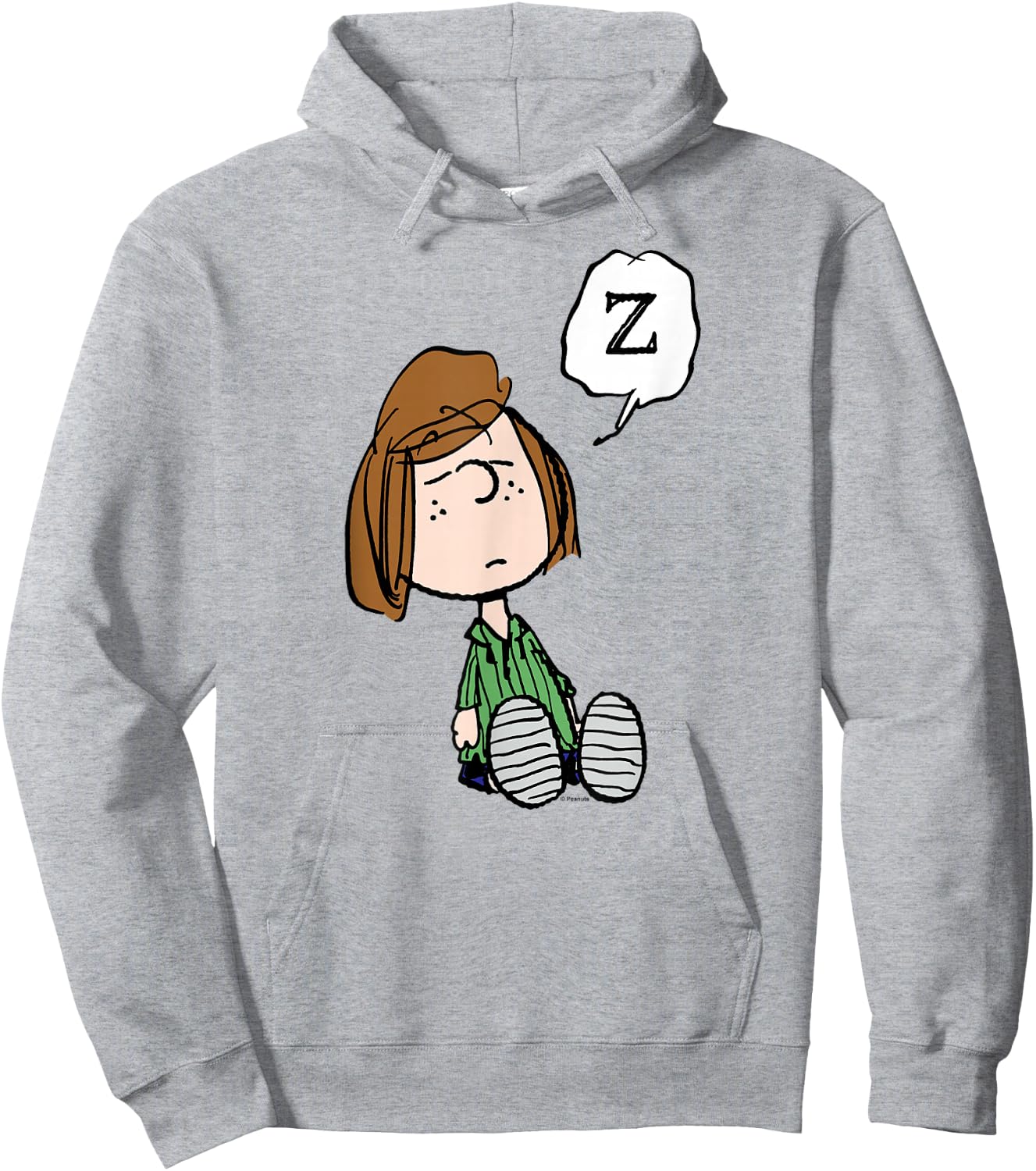 Peanuts - Pfefferminz-Patty Doze Hoodie - Hoodie | Ash