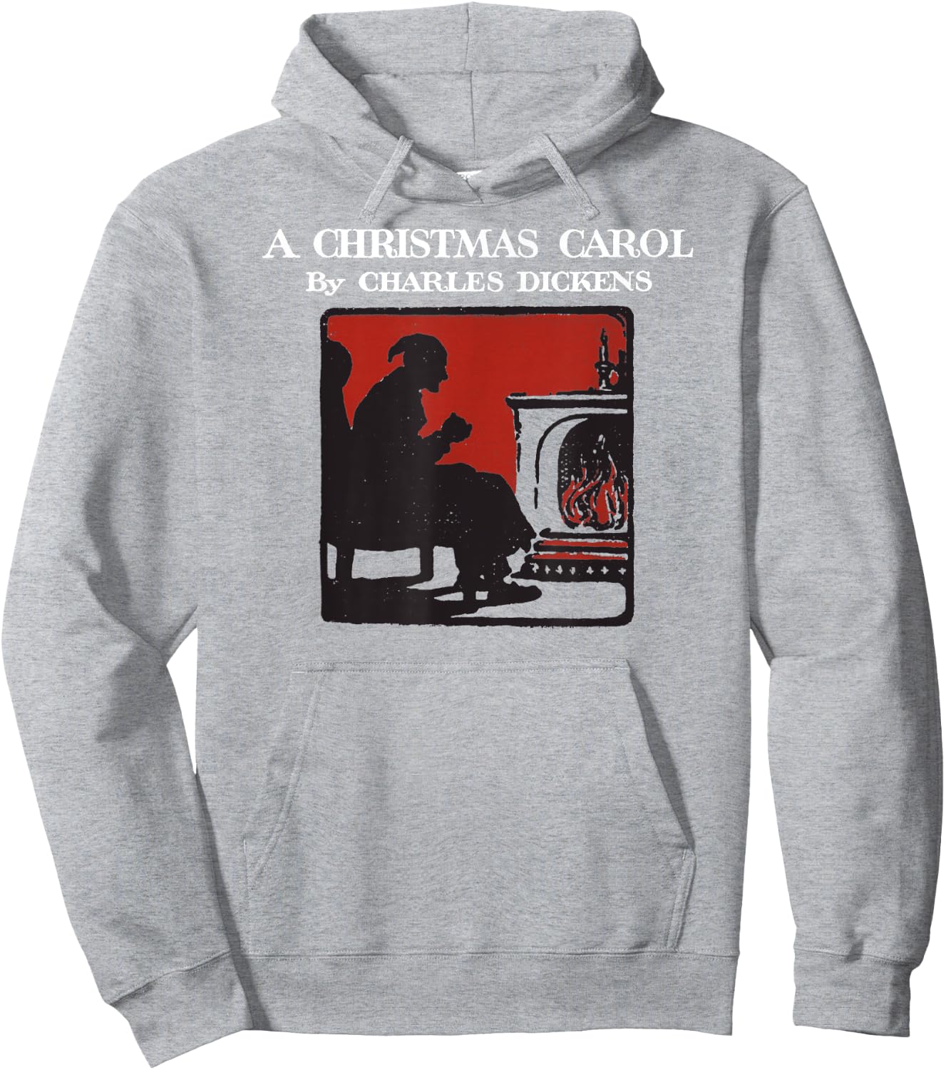 A Christmas Carol Vintage Scrooge -Bah Humbug Shirt Hoodie - Hoodie | Ash