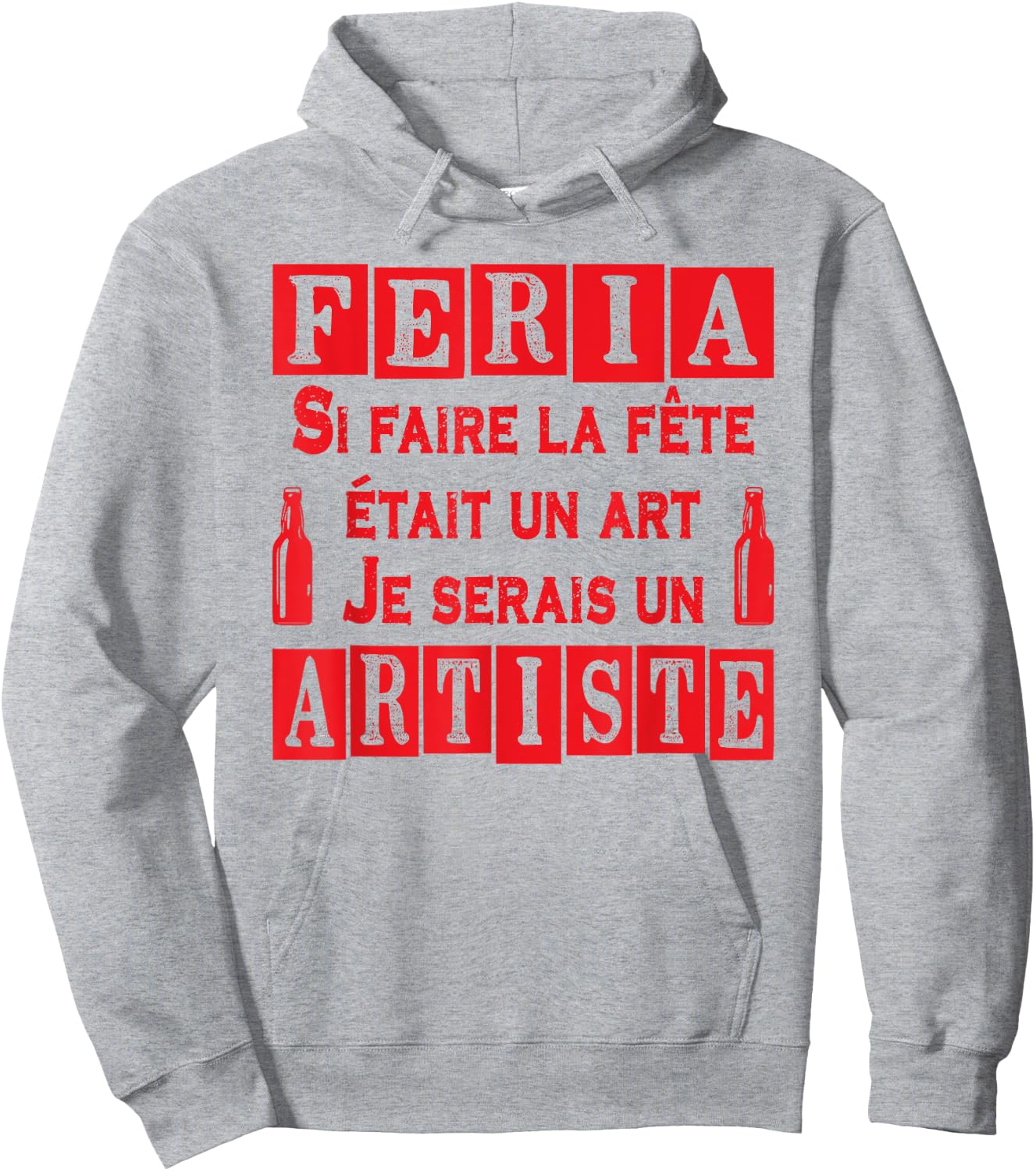 Feria Artiste de l'Apéro sans Moderation Basque Country Tapas , white, S Hoodie - Hoodie | Ash