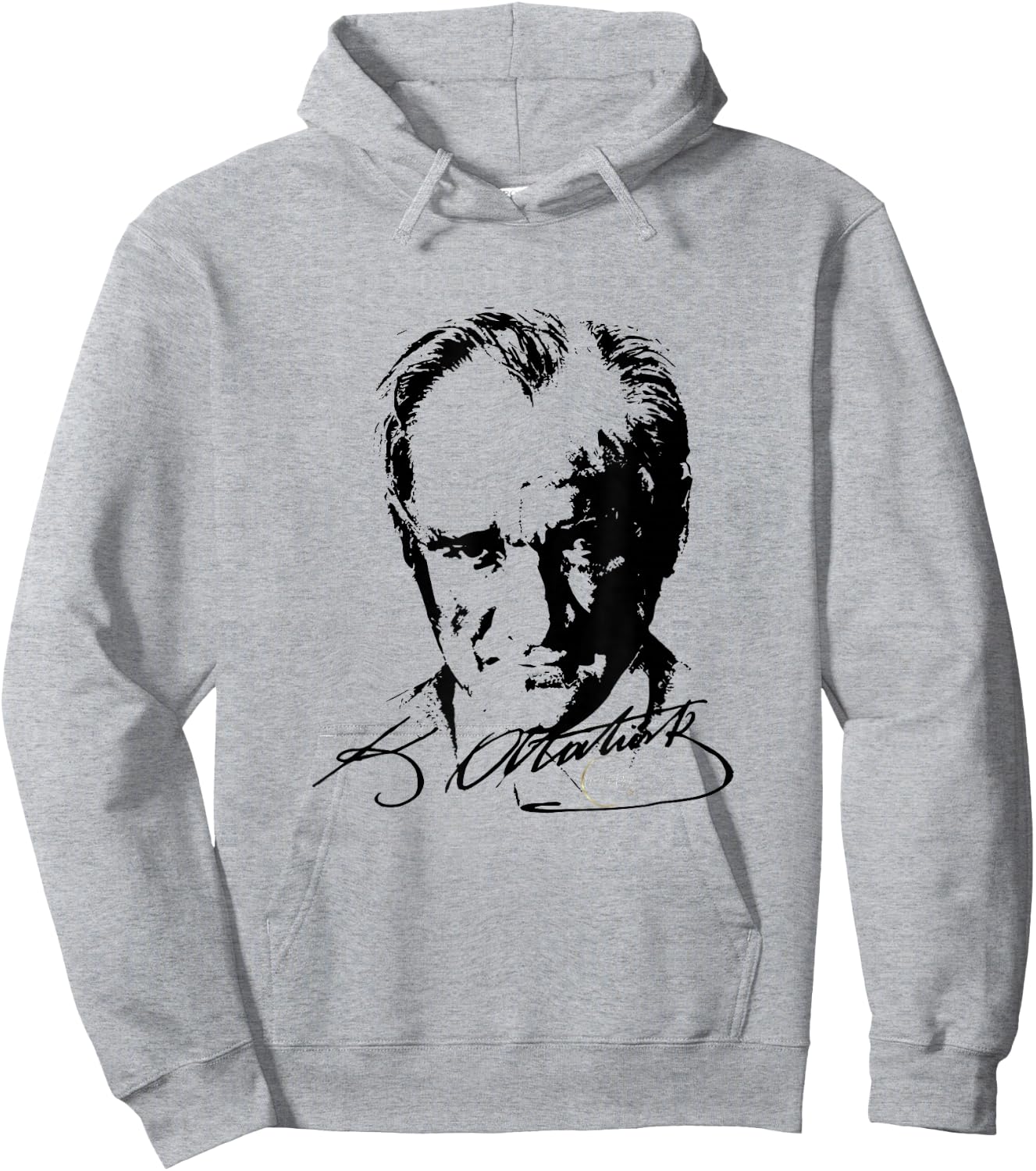 Gazi Mustafa Kemal Atatürk Imza Türkiye Unterschrift Türkei Hoodie - Hoodie | Ash